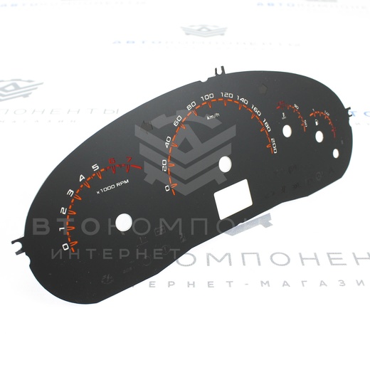 Накладка комбинации приборов в стиле Vesta (VDO) Лада Приора / Калина / ВАЗ 2110-2112 (евро)