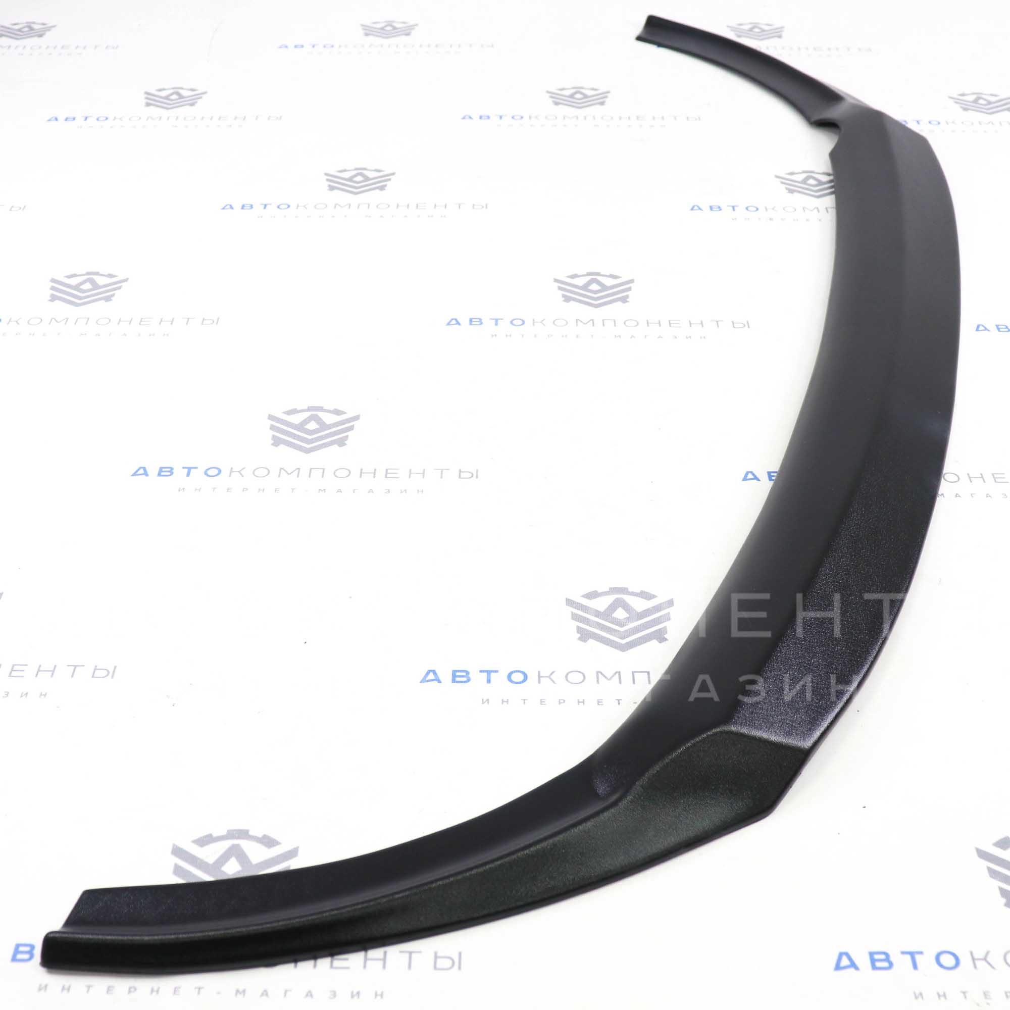 Сплиттер (губа) переднего бампера "Volta" (шагрень) Лада Гранта, Калина 2 Спорт