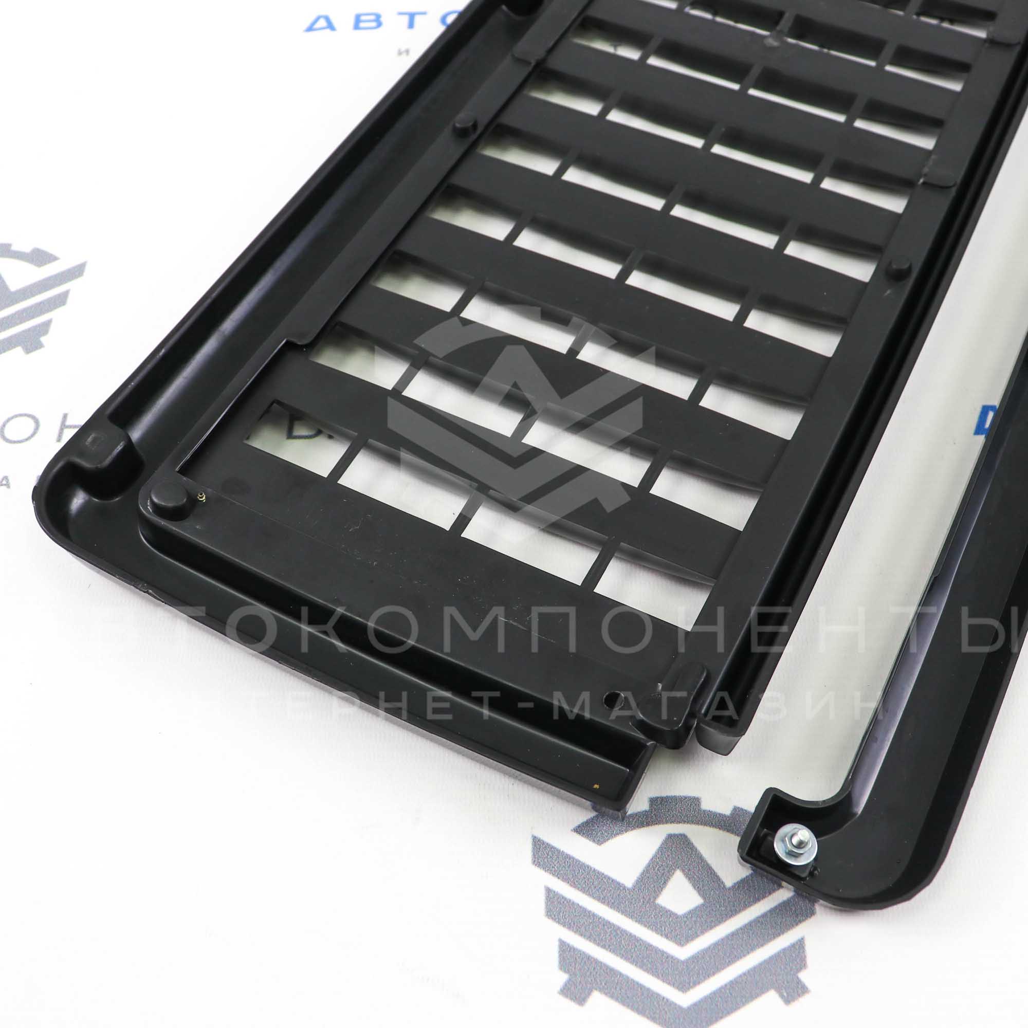 Решетка радиатора в стиле "AMG" (черный глянец) ВАЗ 2107