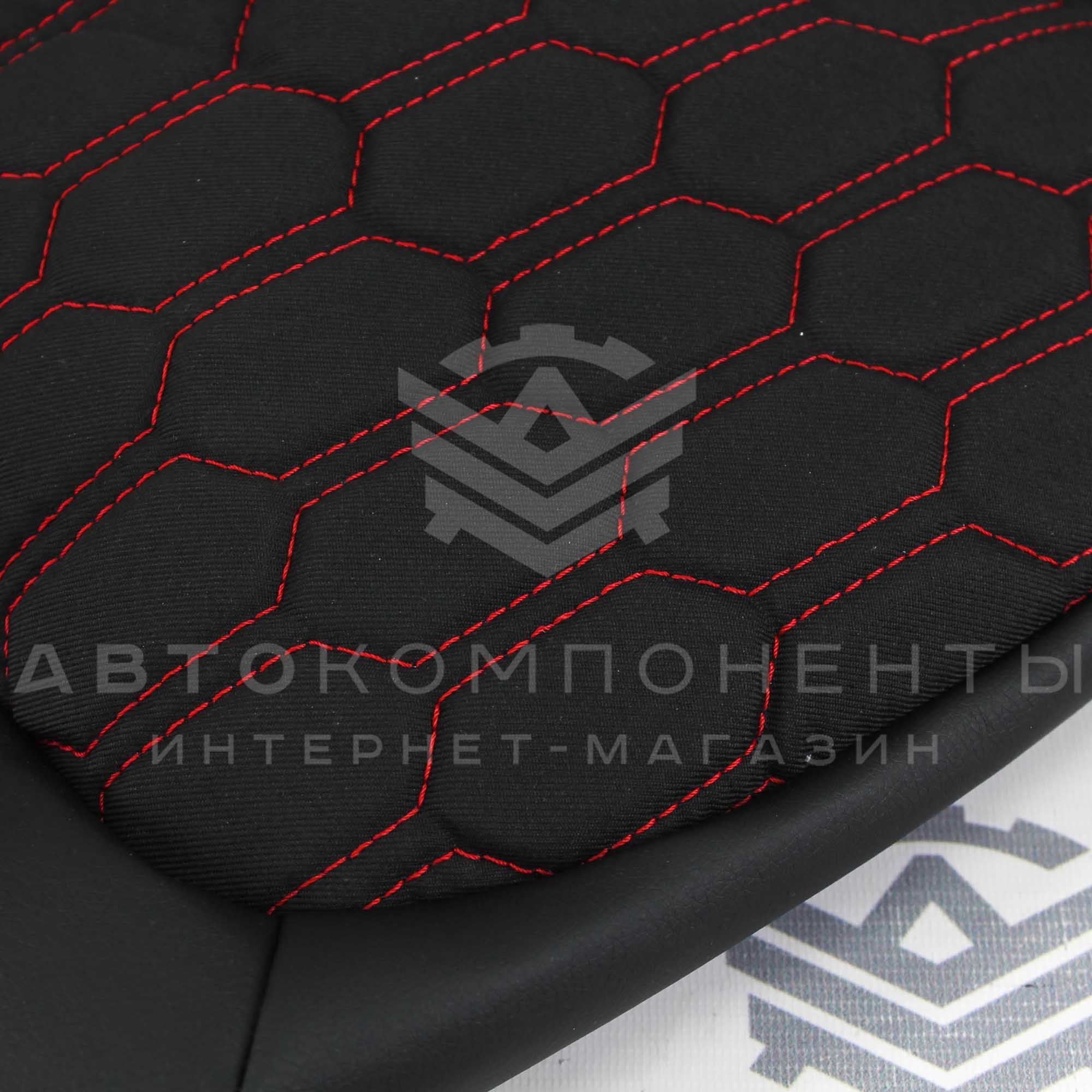 Комплект переделки сидений RECARO ВАЗ 2108-21099 / 2113-2115 / Лада Нива 2131 с прострочкой "Соты"