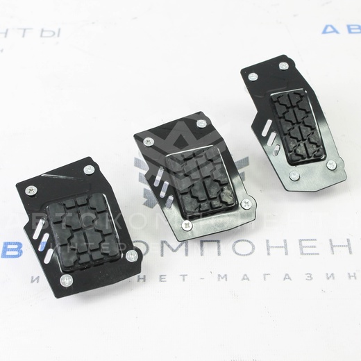 Универсальные накладки на педали TYPE-R (черные)