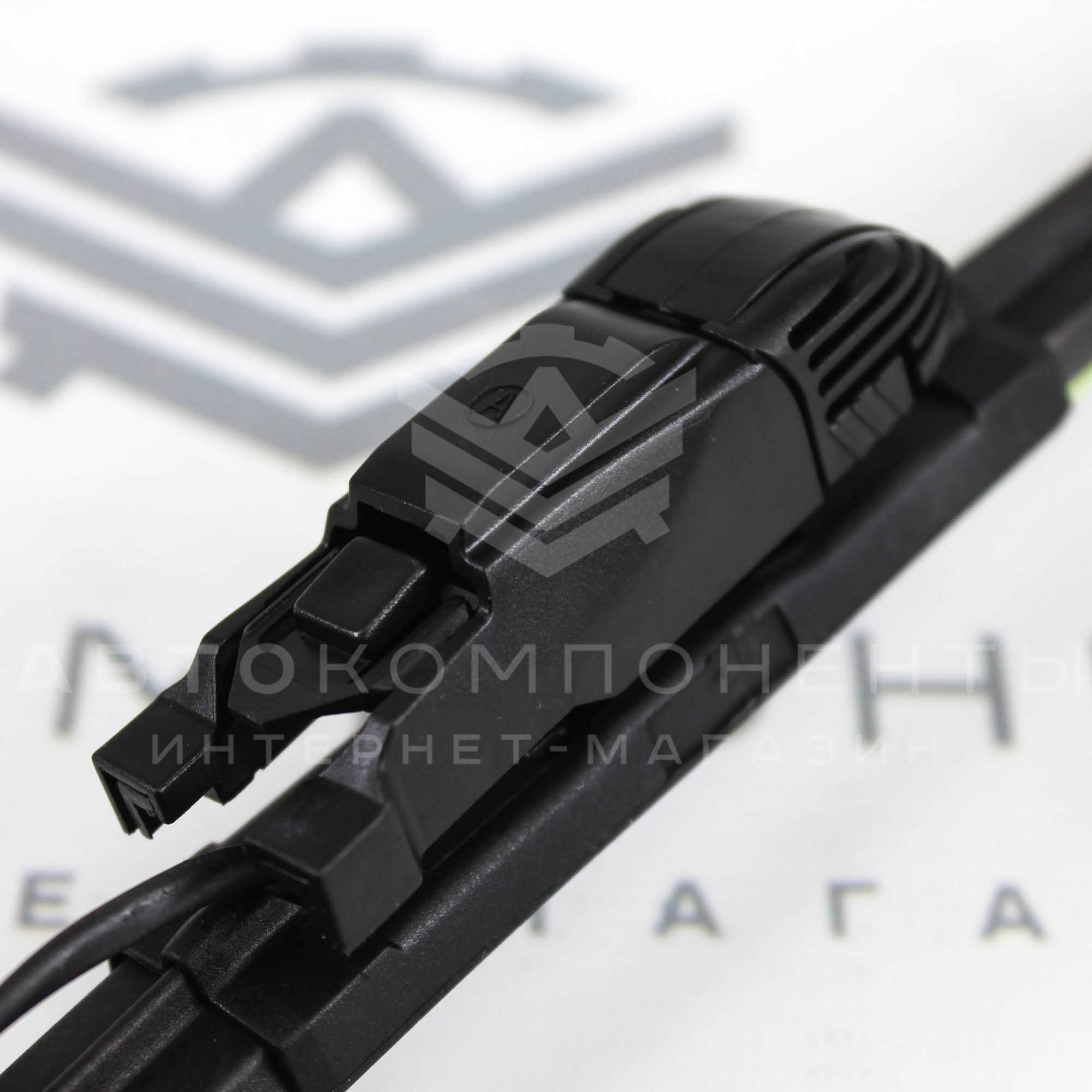 Бескаркасная щетка стеклоочистителя "Sal-Man" с обогревом (50см)