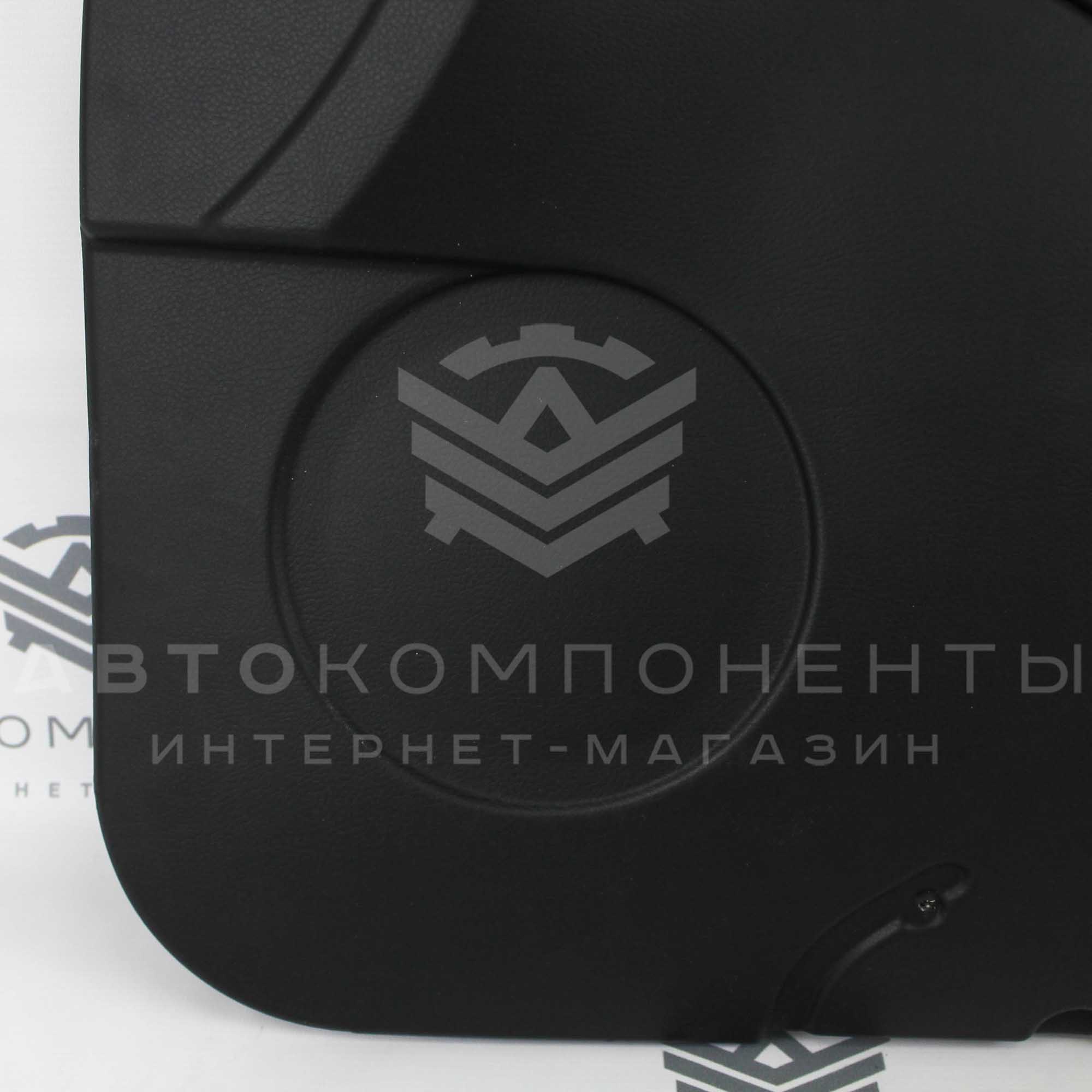 Заводские черные обивки дверей Лада Калина