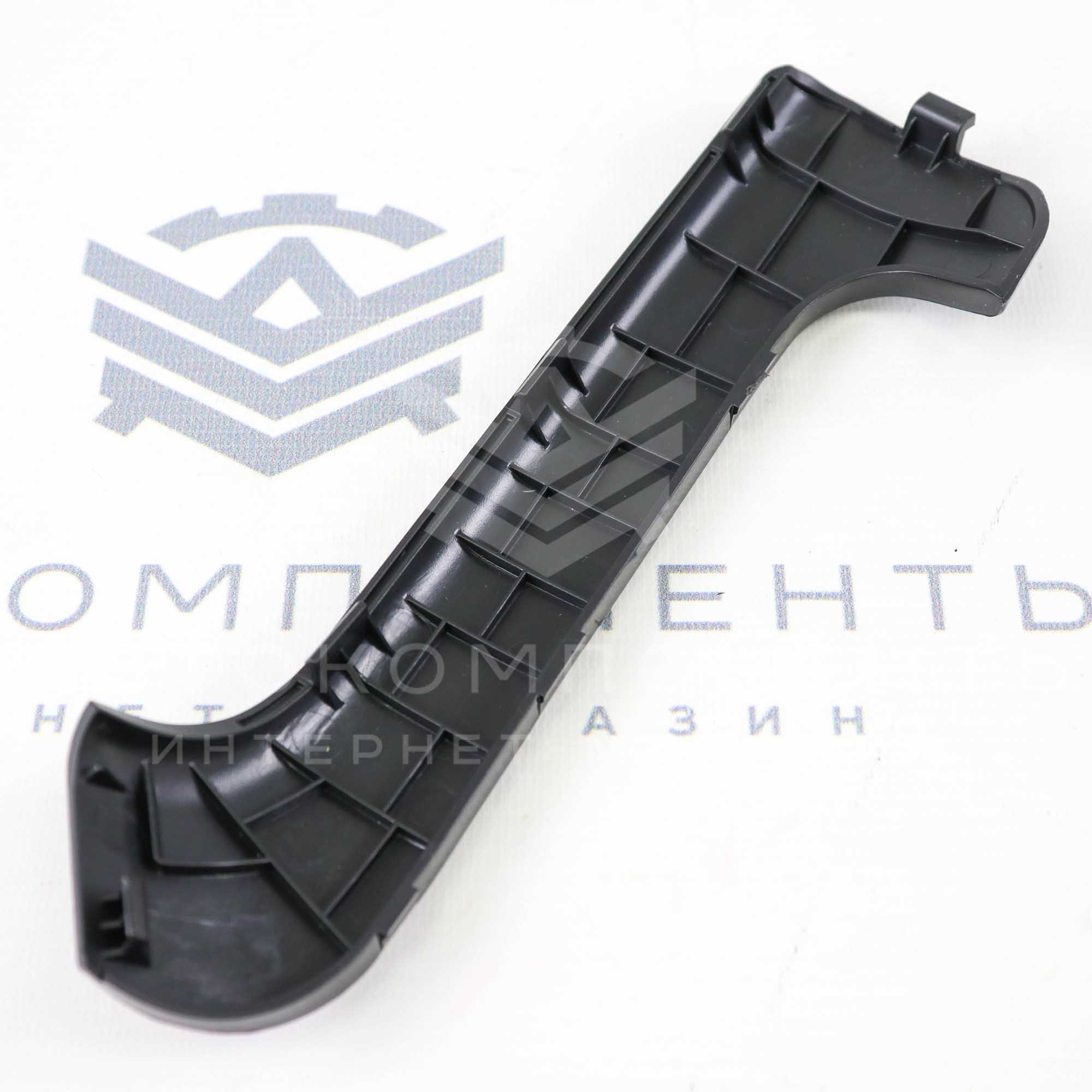 Накладки ручек обивки пассажирских дверей (черный лак) Лада Гранта, Гранта FL, Калина 2