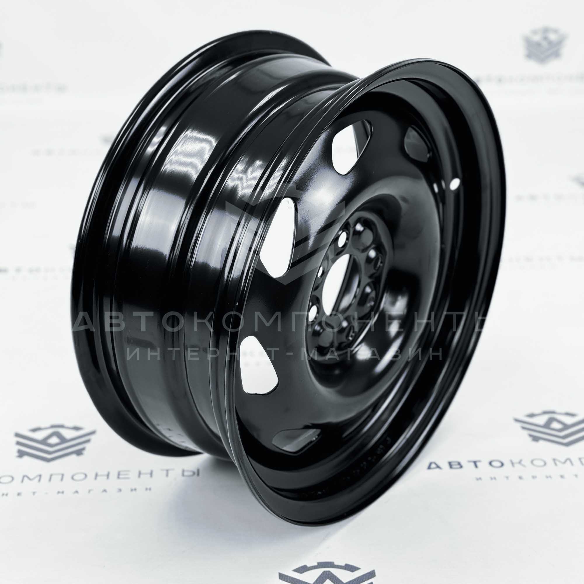 Колесные штампованные диски (черные) R15 6J 4х98 ET35 DIA58.6