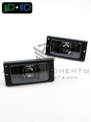 Противотуманные светодиодные фары (ПТФ) BI-LED (ближний+дальний) с линзами 70W (1.5 дюйма) ВАЗ 2110-2112, 2113-2115, Шевроле Нива