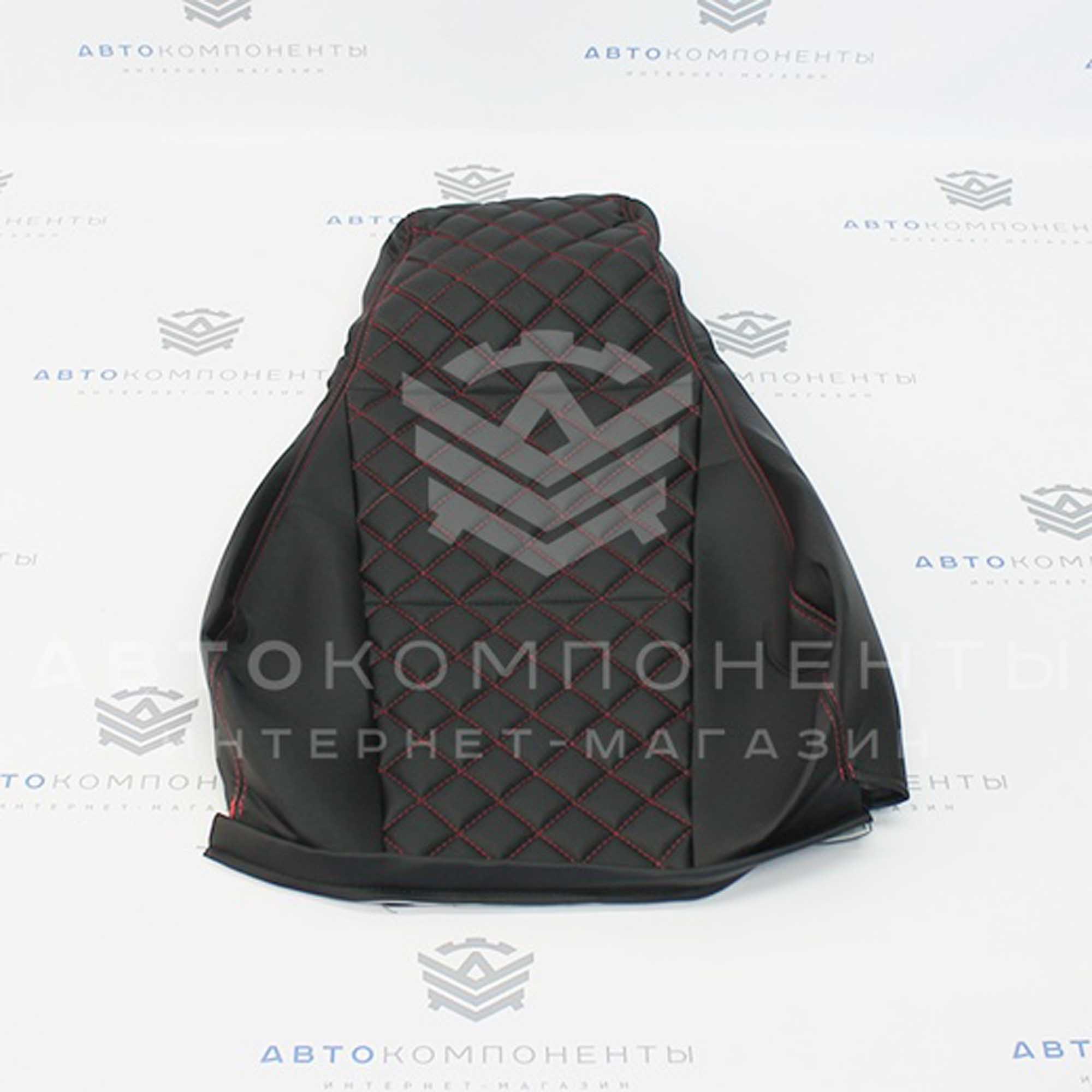 Обивки сидений ВАЗ 2107 с прострочкой "Квадрат по диагонали"
