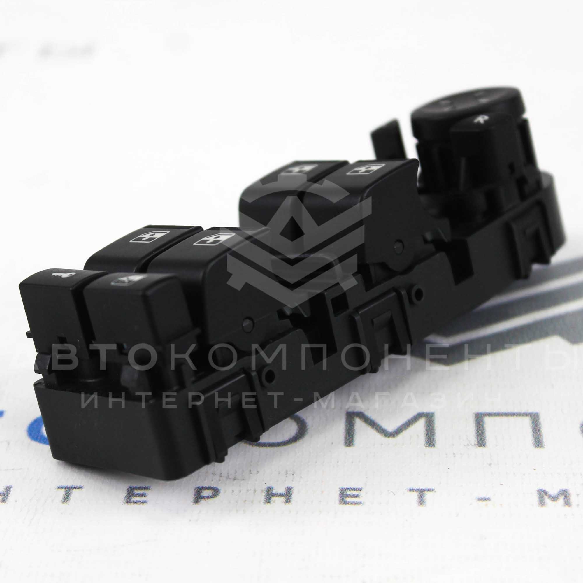 Блок управления стеклоподъемниками (с блокировкой), дверьми и зеркалами "ИТЭЛМА" Лада Приора (2170-3763080)