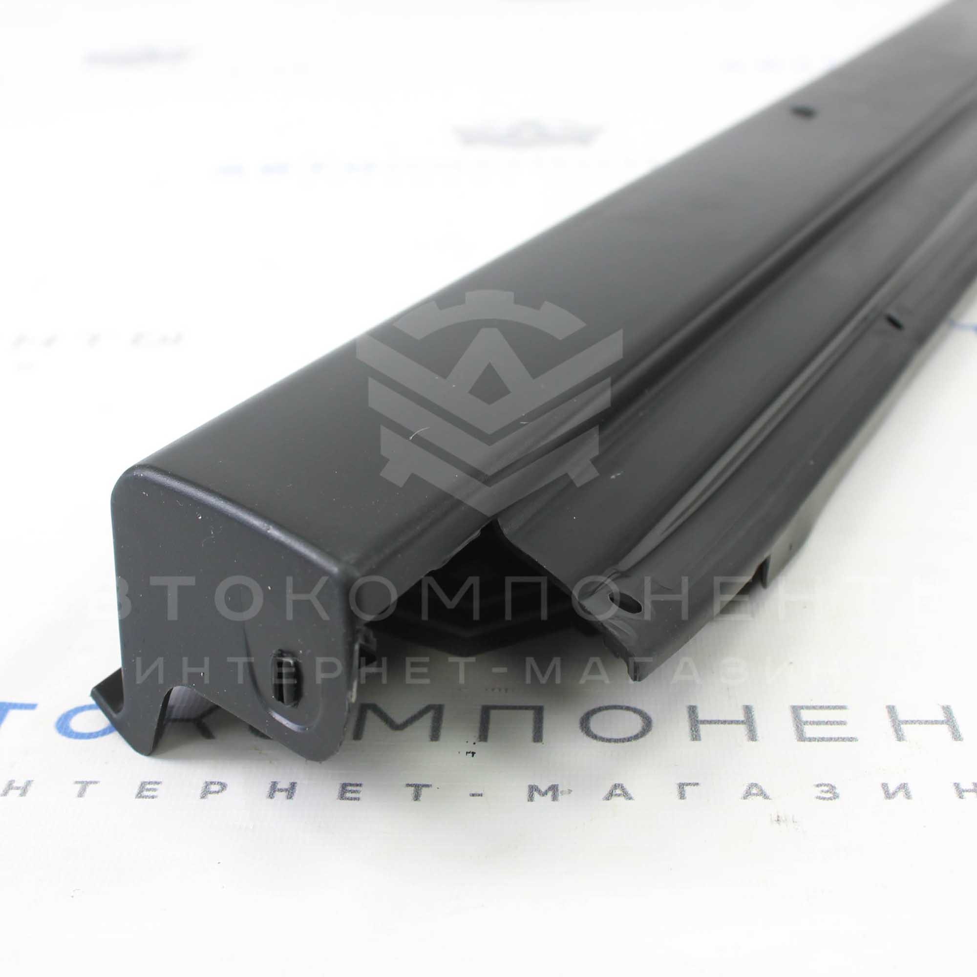 Накладки порогов (прорезиненные) Лада Приора, ВАЗ 2110, 2111, 2112