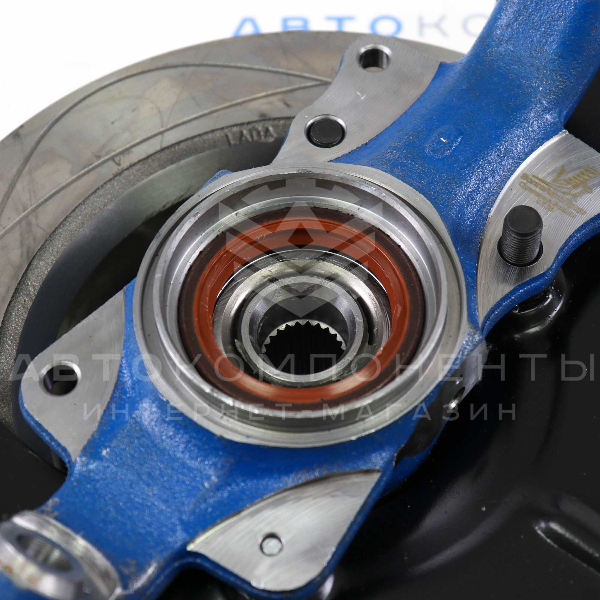 Усиленный ступичный узел (с креплением тормозного диска 21214) в сборе (правый, ABS) Лада Нива