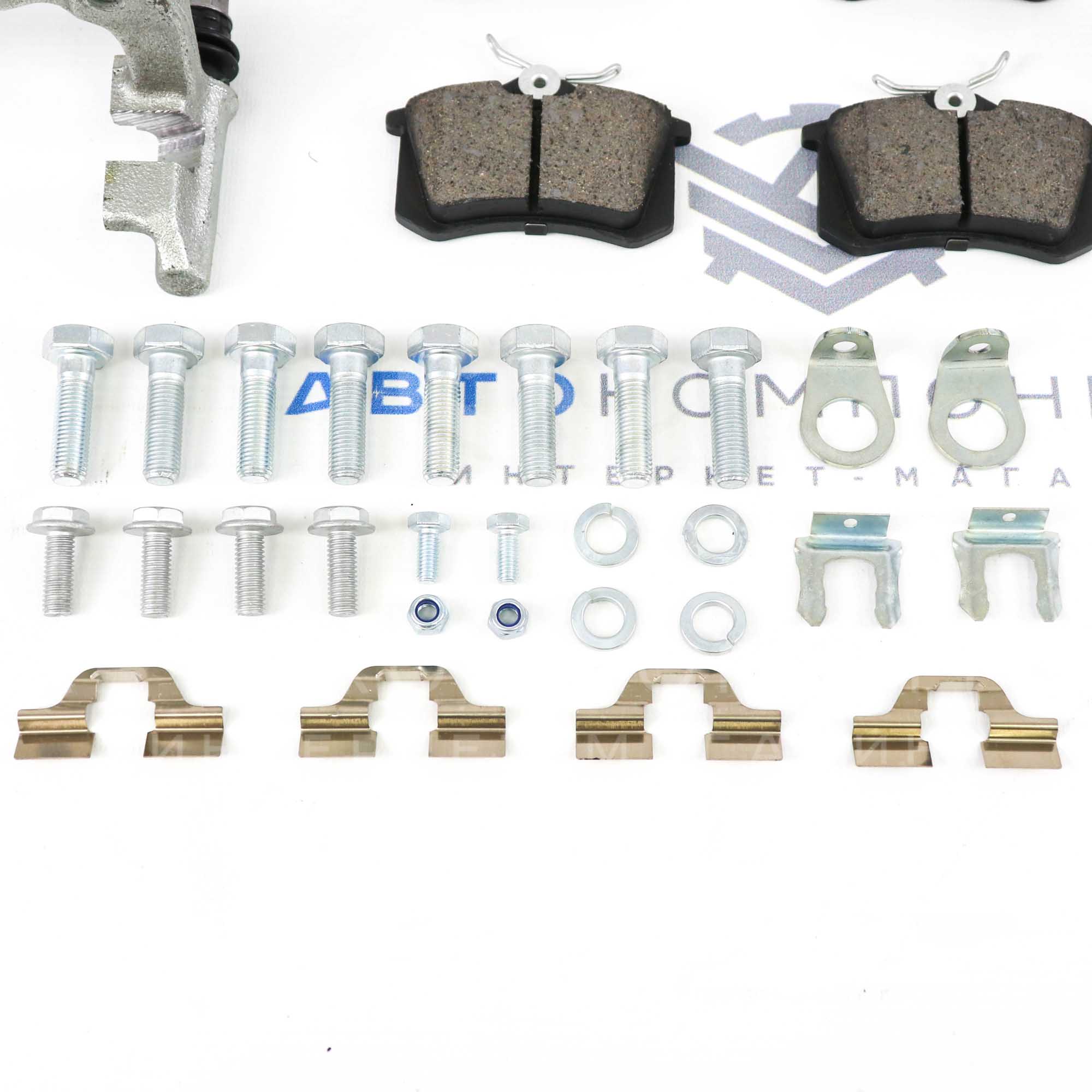 Задние дисковые тормоза (ЗДТ) LUCAS (невентилируемые, без АБС) ВАЗ 2108-2115, 2110-2112, Приора