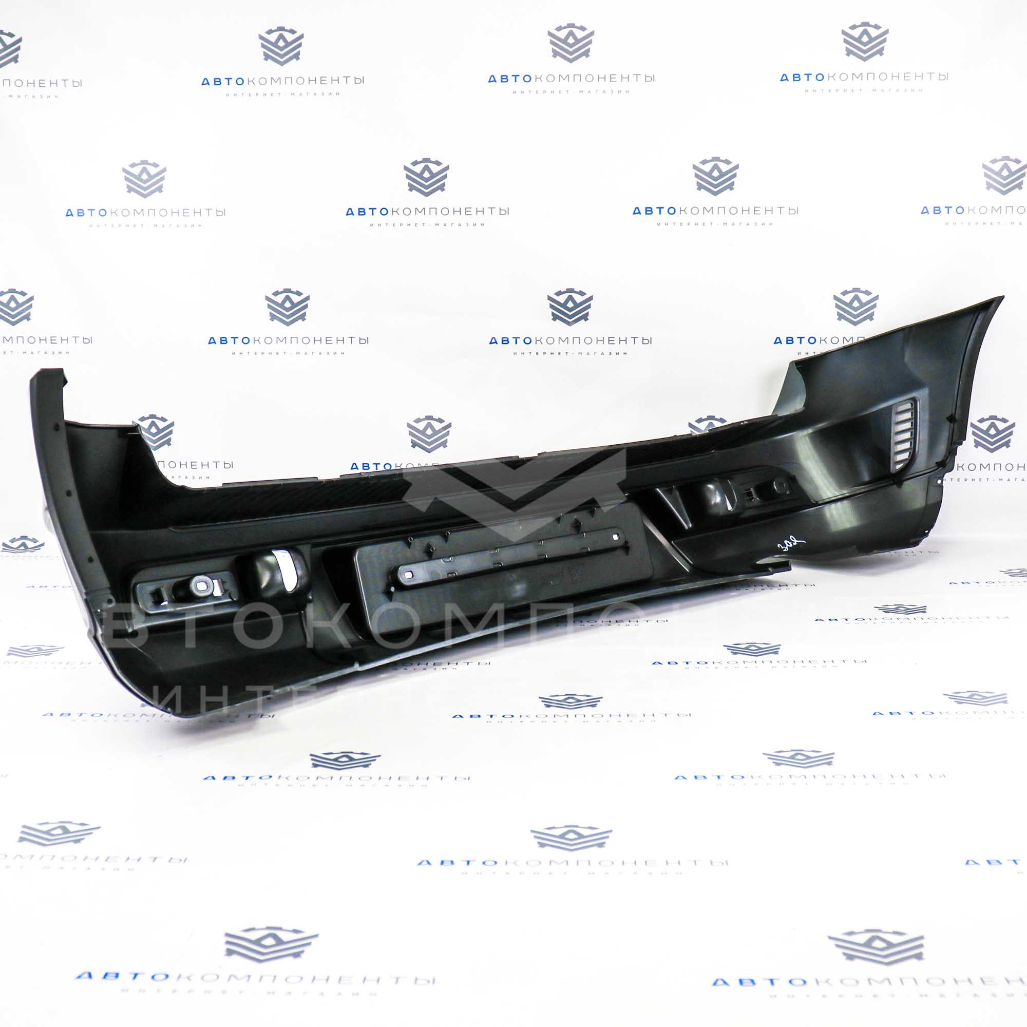 Задний бампер Бертоне (рестайлинг) Шевроле Нива в цвет кузова