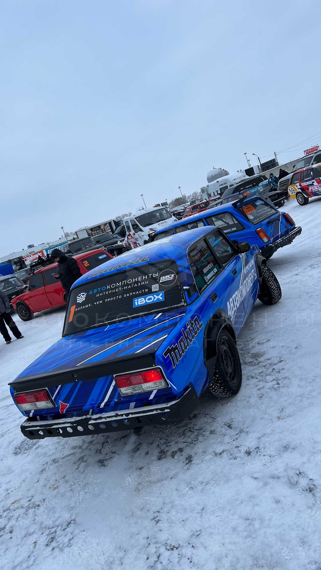 Задний бампер "Drift Spec Pro" ВАЗ 2104, 2105, 2107