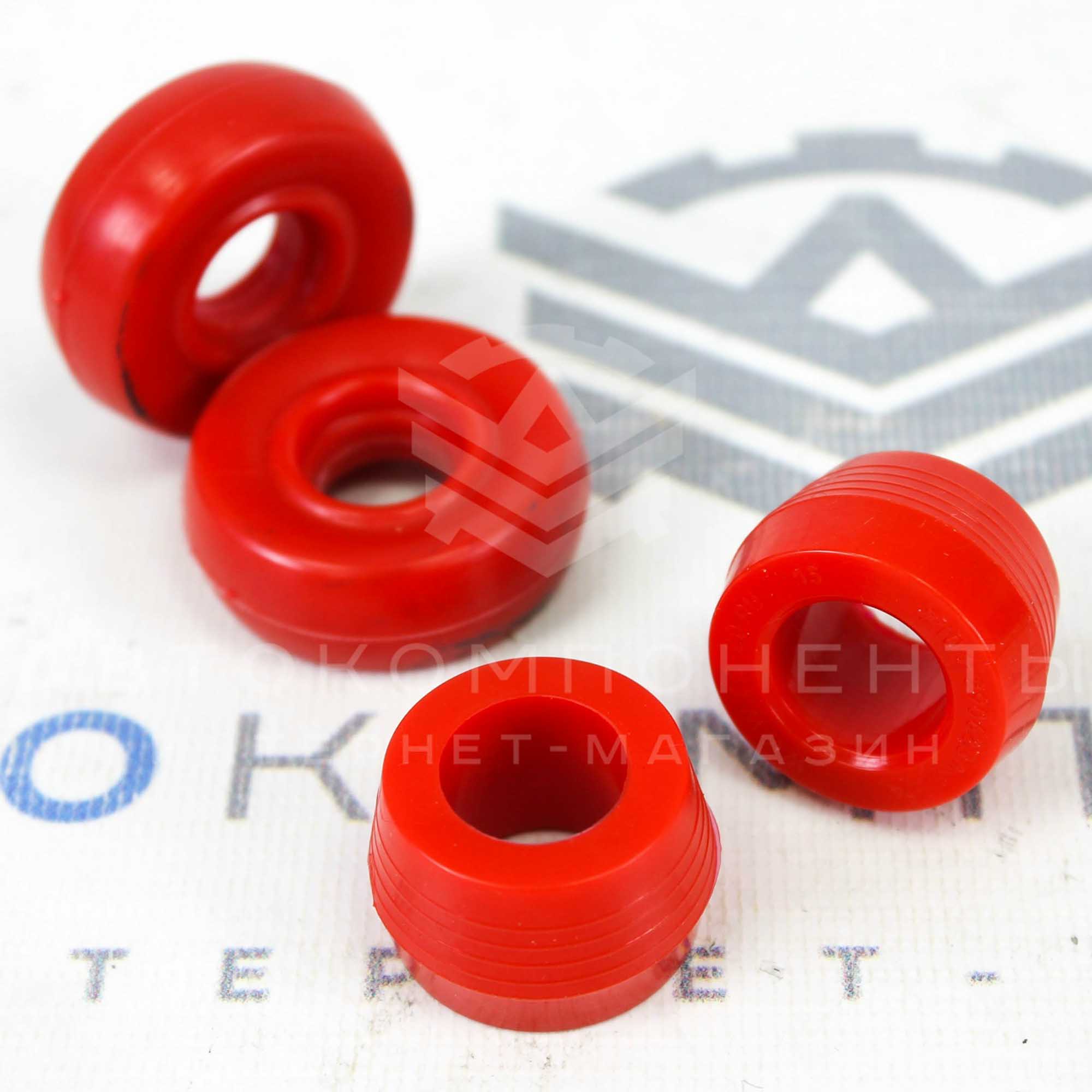 Комплект сайлентблоков и втулок (красный полиуретан) "CS20" Drive Лада Нива 4х4 (10432)