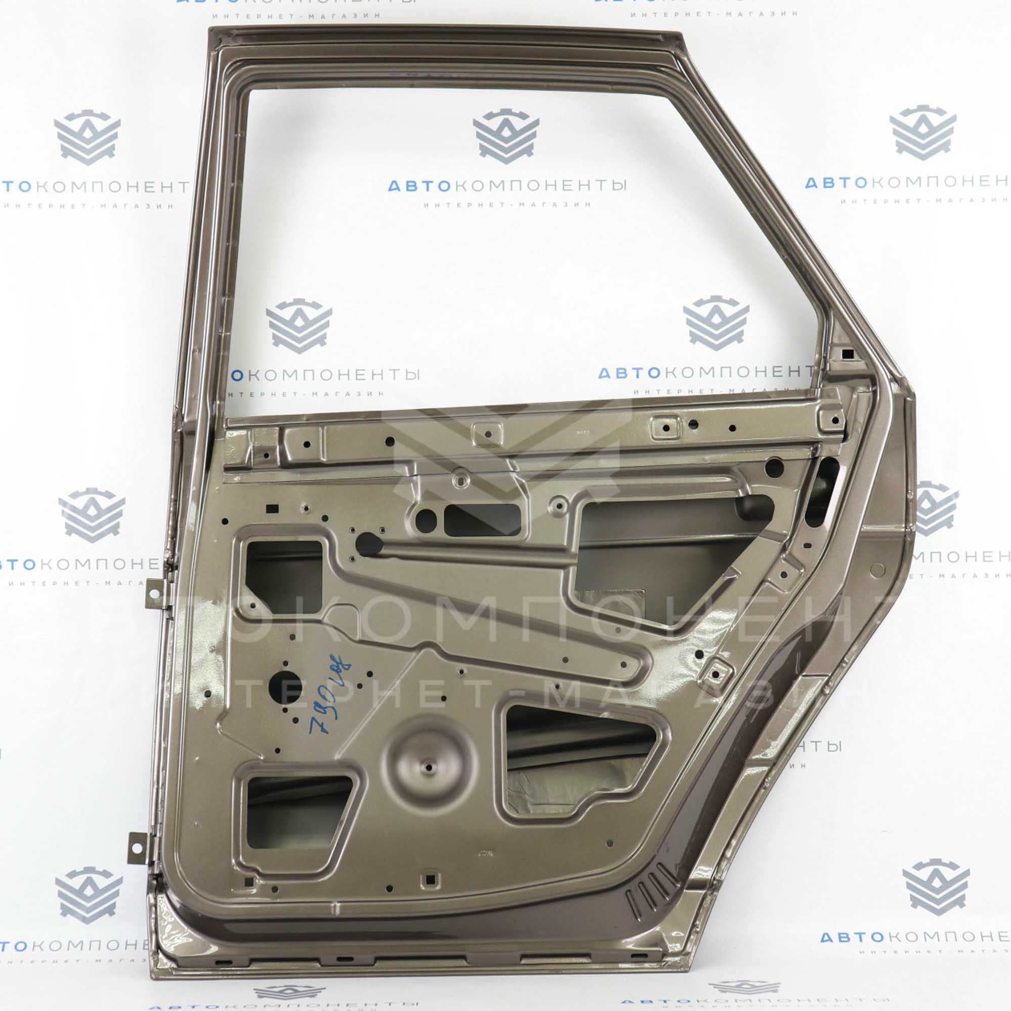 Дверь задняя (правая) ВАЗ 2110-2112, Лада Приора в цвет кузова