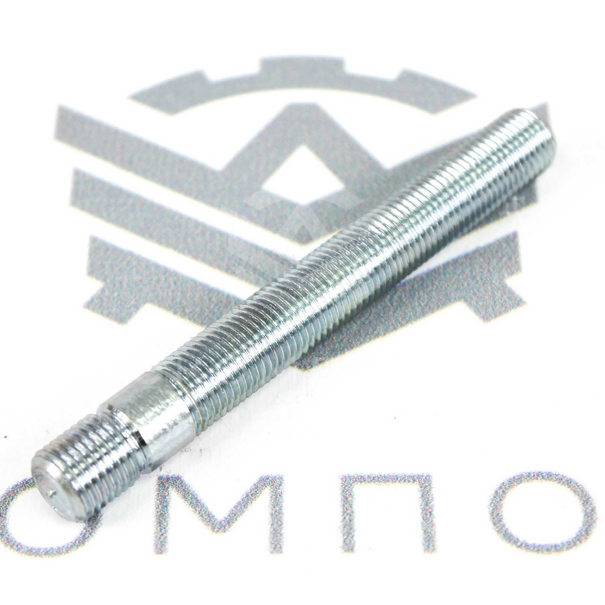 Колесные шпильки "ZUZ" (каленые) накатанная резьба (с гайками) 100мм