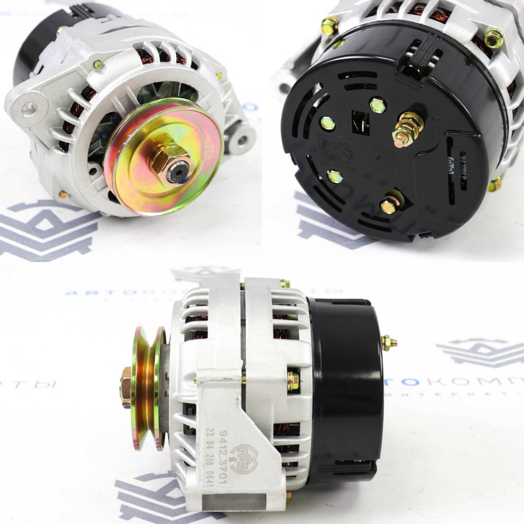 Генератор "АТЭ-1" 100А Лада Нива 4х4, Шевроле Нива (9412.3701)