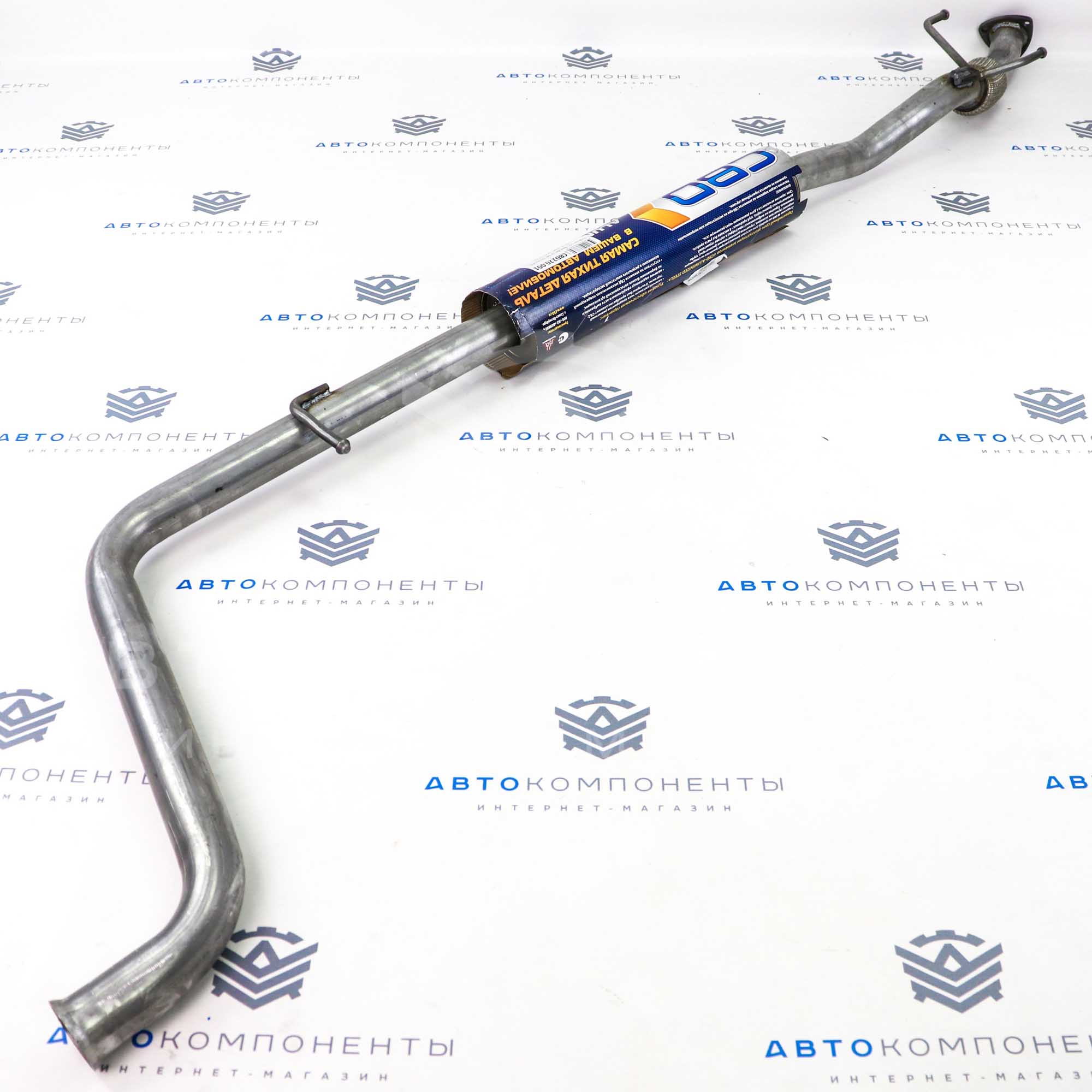 Резонатор "CBD" Sports Style с усиленной гофрой (нержавеющая сталь) D51мм Лада Vesta (CBD220.001)