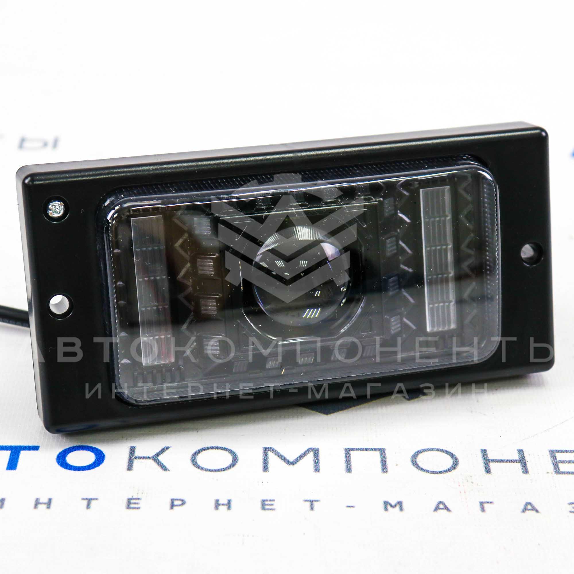 Светодиодные ПТФ "ZMB" с линзами и ДХО ВАЗ 2110-2112, 2113-2115 (WD-110)