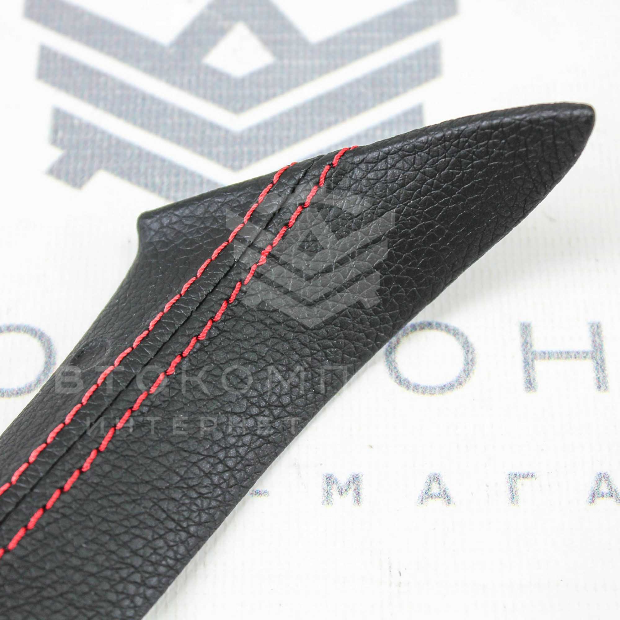 Накладки стоек ветровых стёкол (в коже) ВАЗ 2104, 2105, 2107 (под жёсткий потолок)