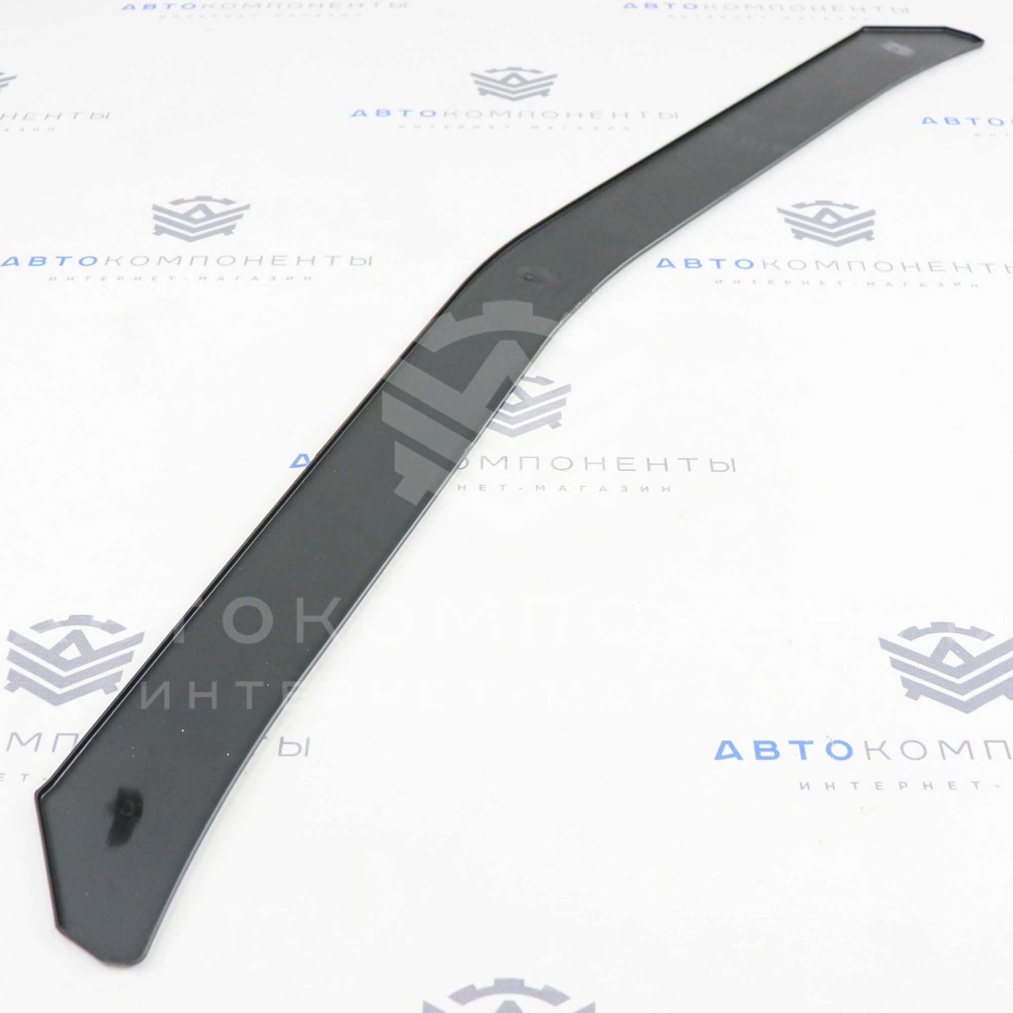 Универсальный сплиттер (губа бампера) "Sal-Man" черный мат ver.1