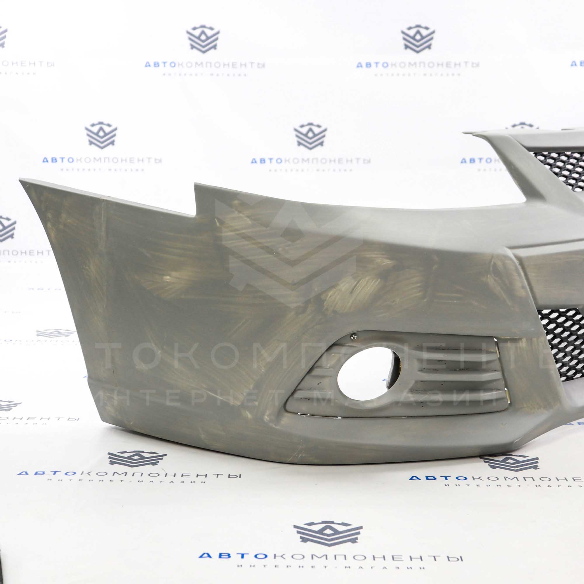 Стеклопластиковый передний бампер Богдан (Bogdan) ВАЗ 2110, 2111, 2112