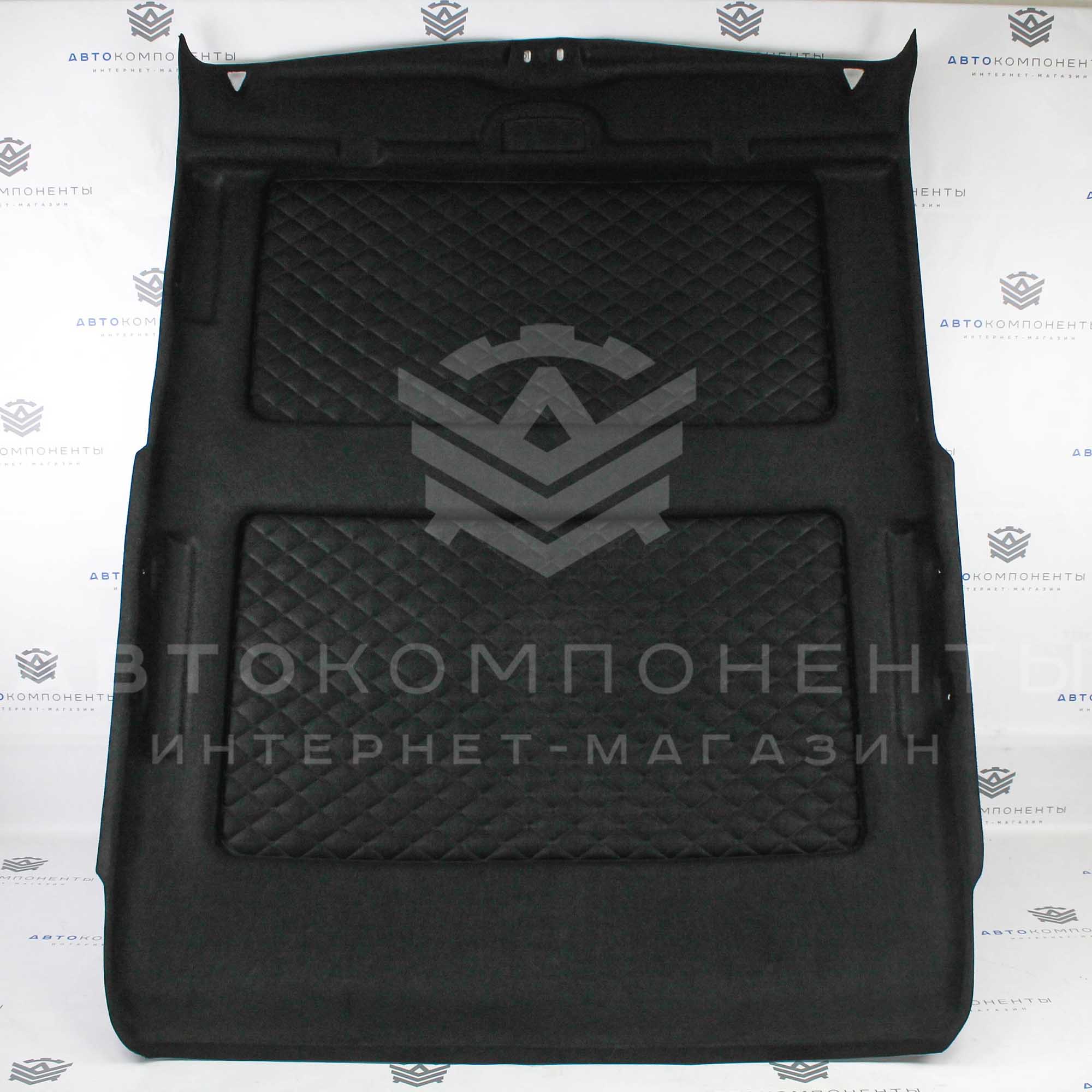 Черный жесткий потолок "РОМБ" Лада Нива 4х4