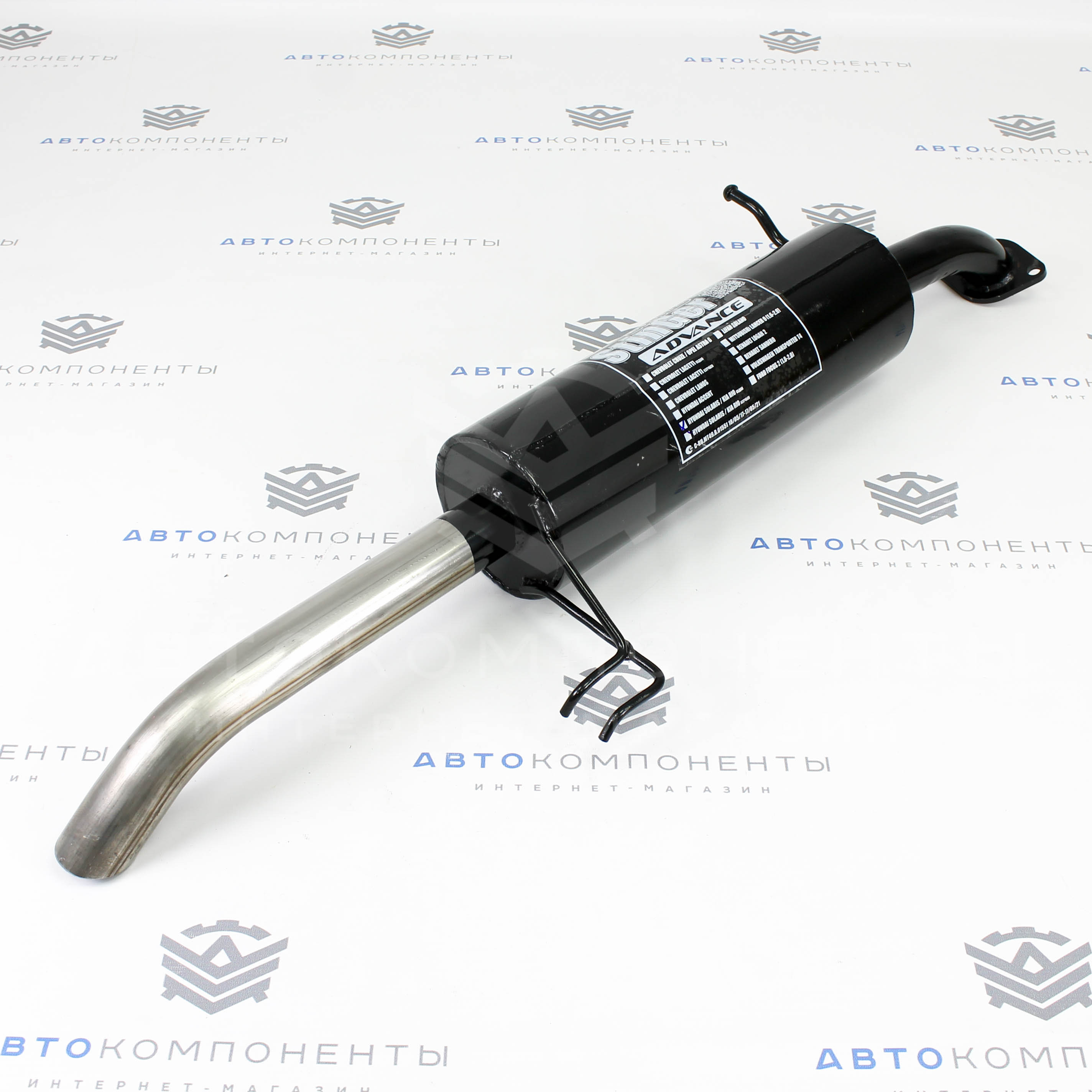 Купить Глушитель прямоточный основной Stinger KIA Rio III (седан ...