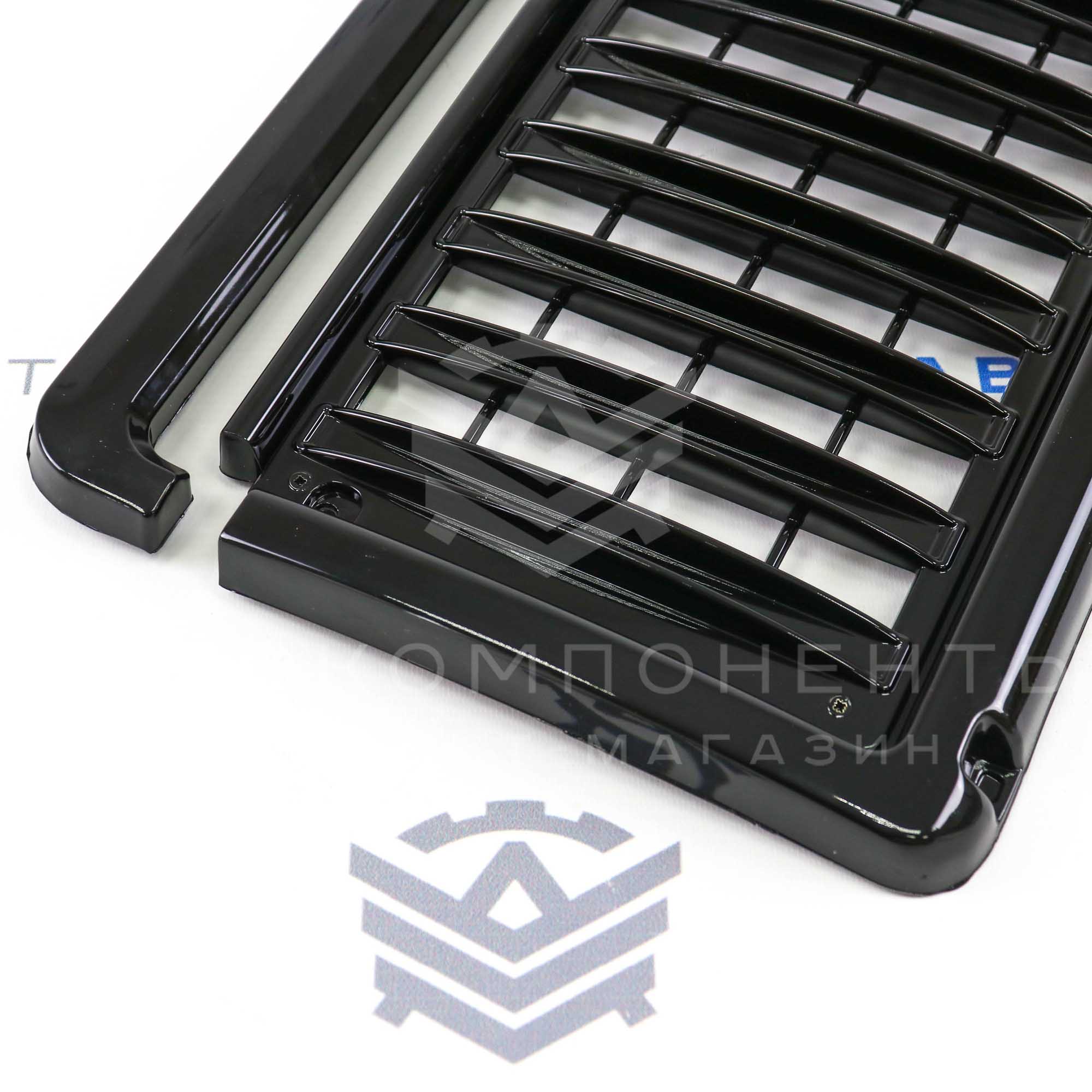 Решетка радиатора в стиле "AMG" (черный глянец) ВАЗ 2107