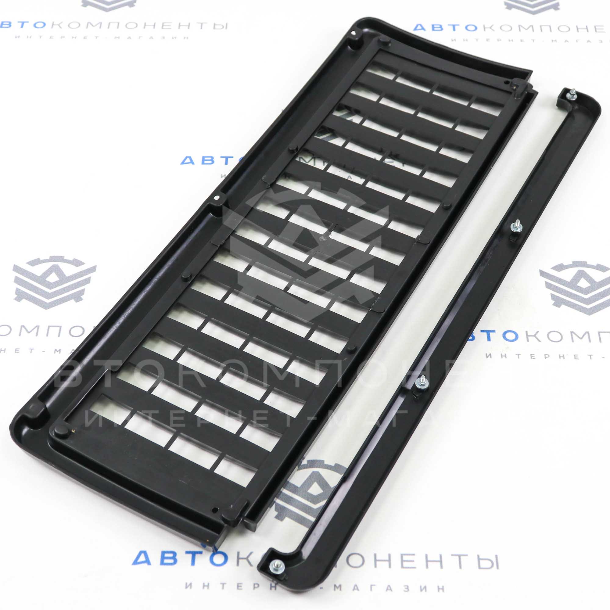 Решетка радиатора в стиле "AMG" (черный глянец) ВАЗ 2107