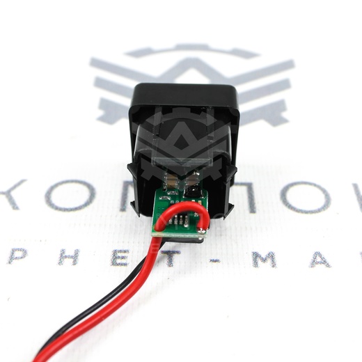 USB-зарядное устройство (на 2 слота) ВАЗ 2110-2112 (вместо заглушки кнопки)