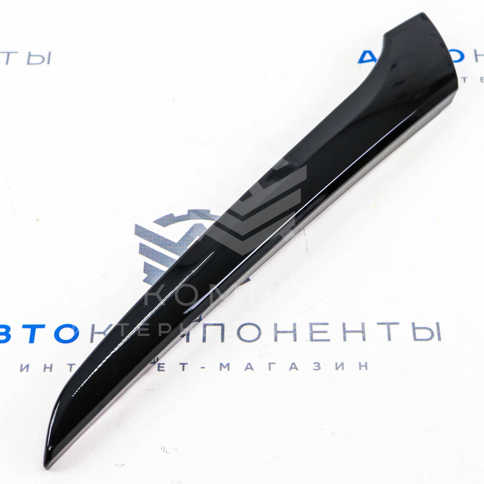 Накладки (молдинги) панели приборов (черный лак) Лада Калина 2, Гранта FL