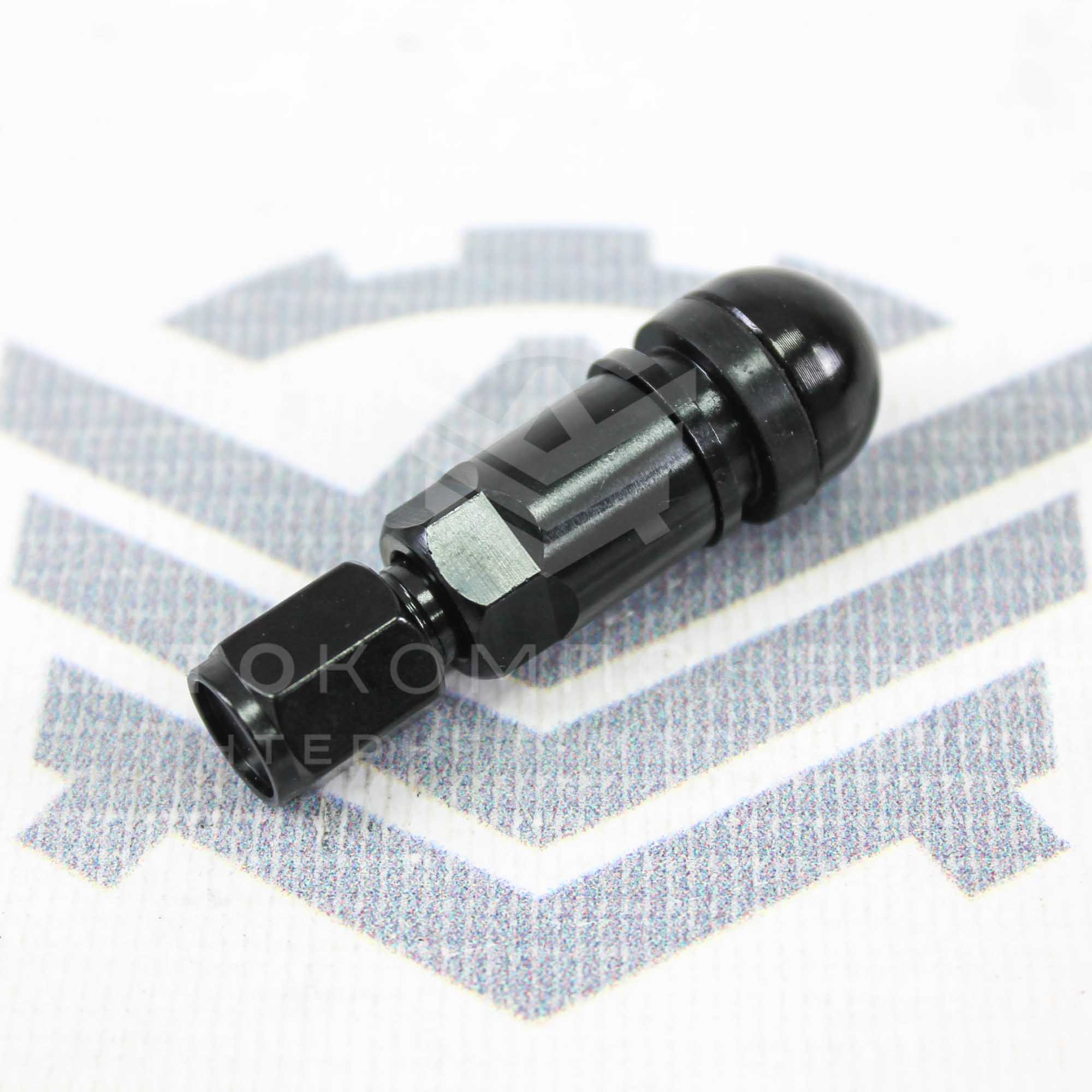 Алюминиевые вентили "Light Sport Wheels" для бескамерных шин (черные)