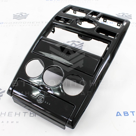 Центральная консоль 1din Лада Приора (черный лак)