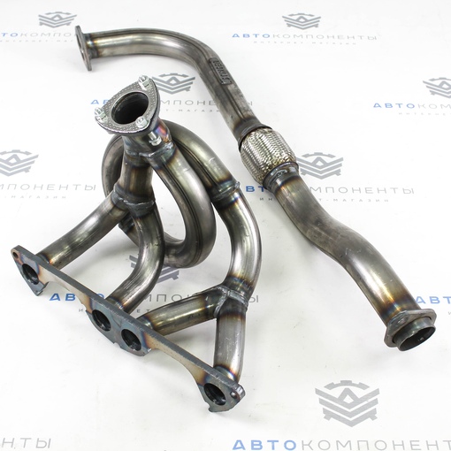 Выпускной коллектор (паук) "Stinger" с гофрой "Subaru Sound" Лада Нива 4х4