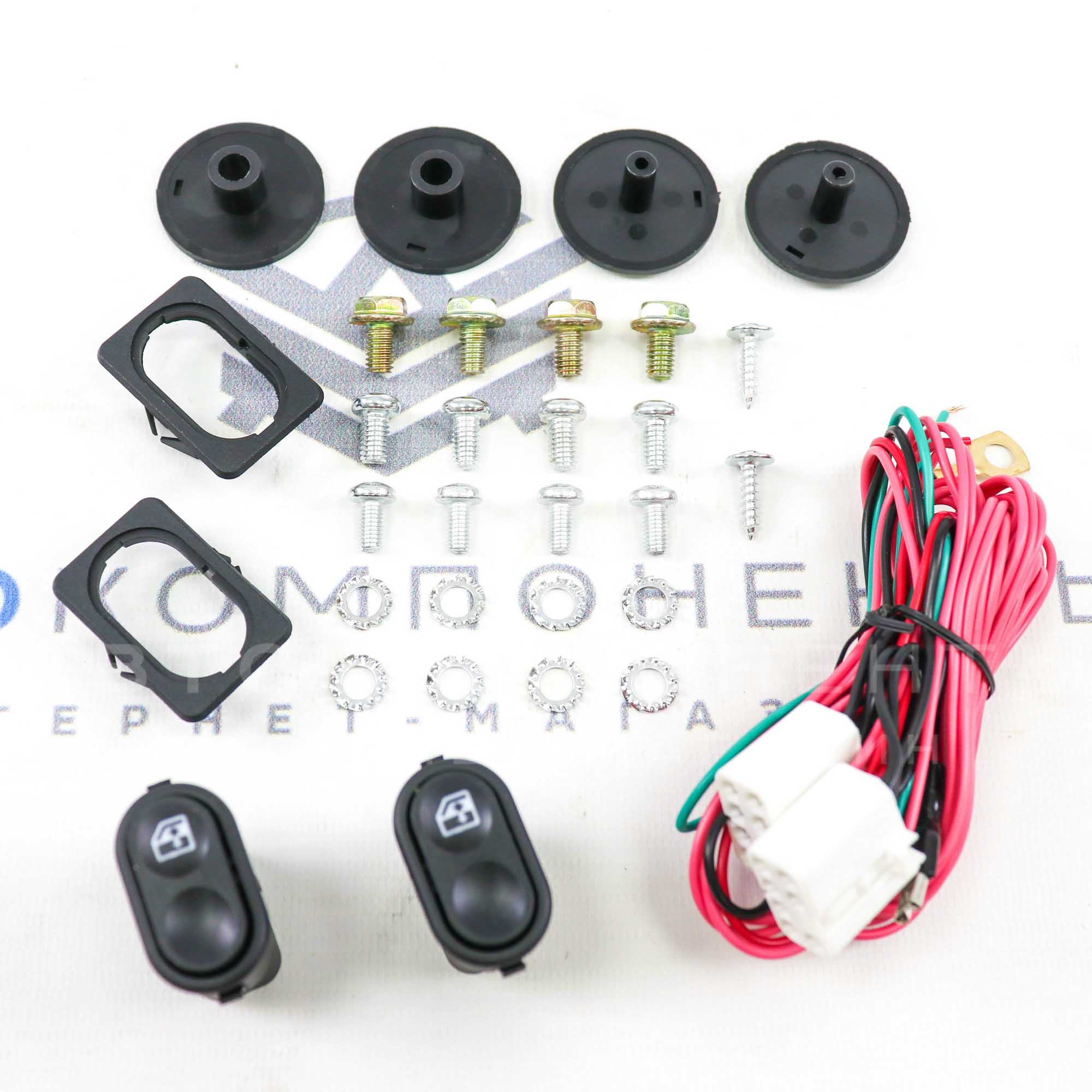 Электростеклоподъемники "ФОРВАРД" (в передние двери) ВАЗ 2109-21099, 2114-2115 (аналог)