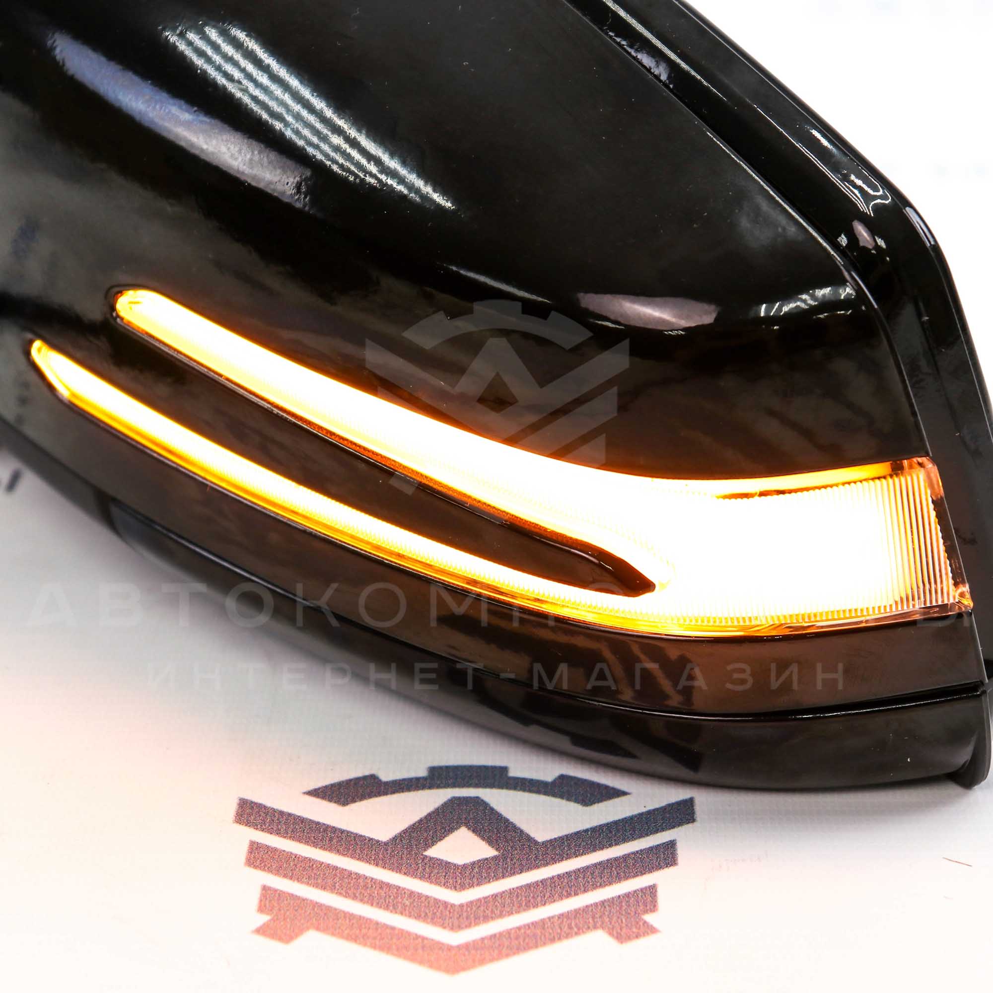 Электрические зеркала в стиле Mercedes-Benz (электроскладывание) Лада Гранта , Калина 2 в цвет кузова