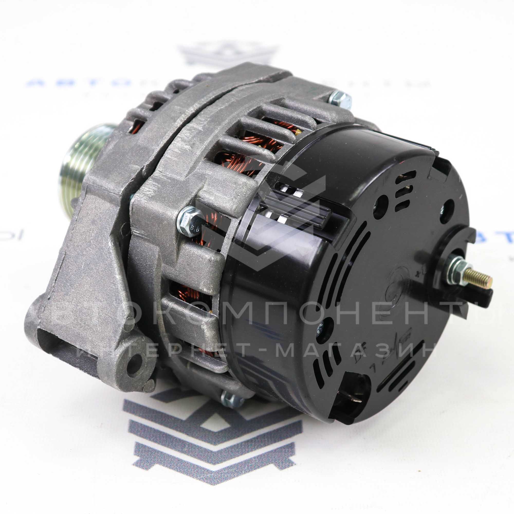 Генератор "КЗАТЭ" 140А ВАЗ 2108-21099, 2110-2112, 2113-2115 (двигатель с ЭСУД)
