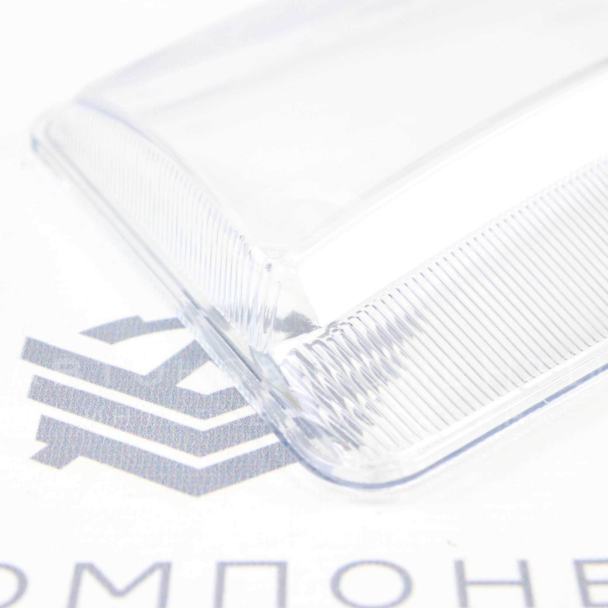 Гладкие стекла фар (пластик) без рифления ВАЗ 2113, 2114, 2115