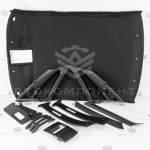 Комплект черного потолка Лада Приора (седан)