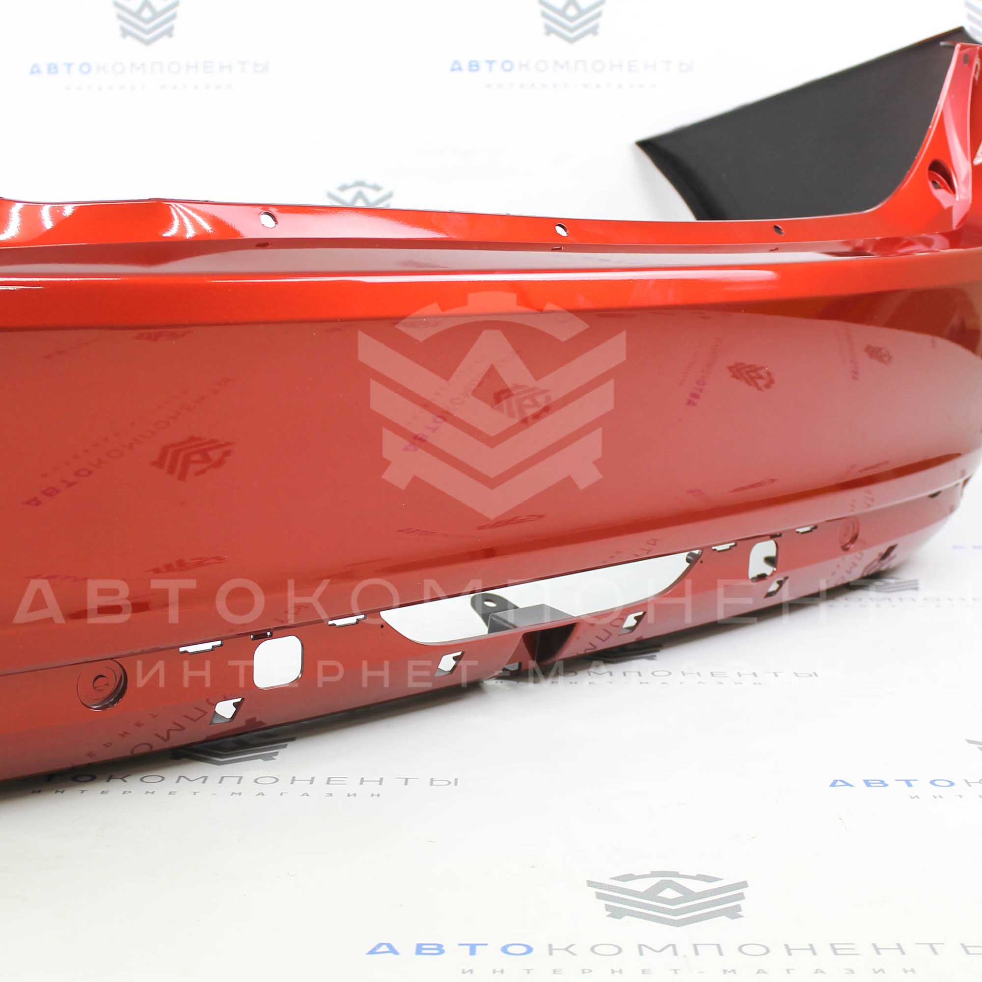 Задний бампер Лада Vesta в цвет кузова