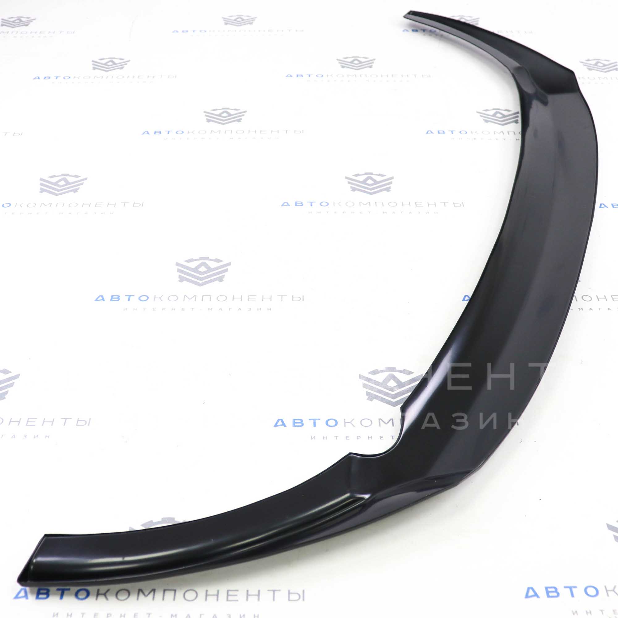 Сплиттер (губа) переднего бампера "Volta" (шагрень) Лада Гранта, Калина 2 Спорт