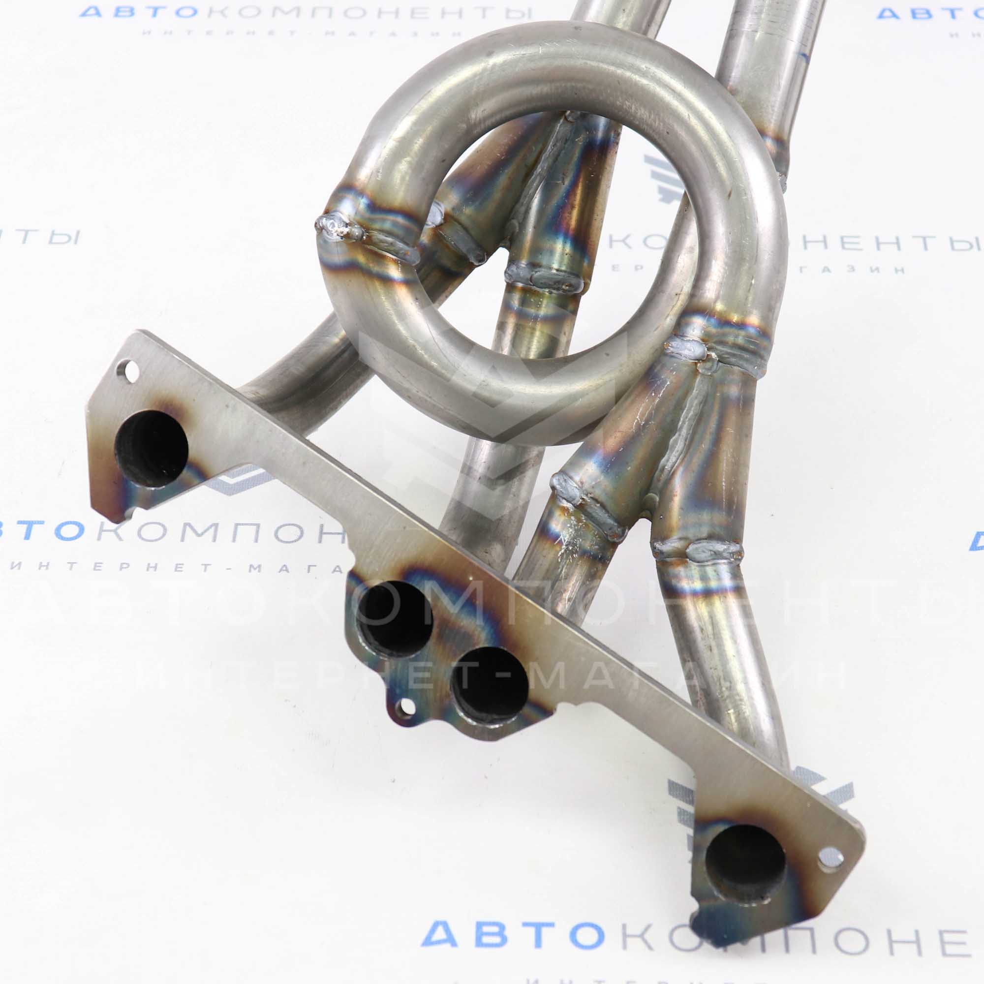 Выпускной коллектор (паук) "DK PRO" на ушастом фланце Subaru Sound 8v ВАЗ 2108-2115 (ПНО0028)