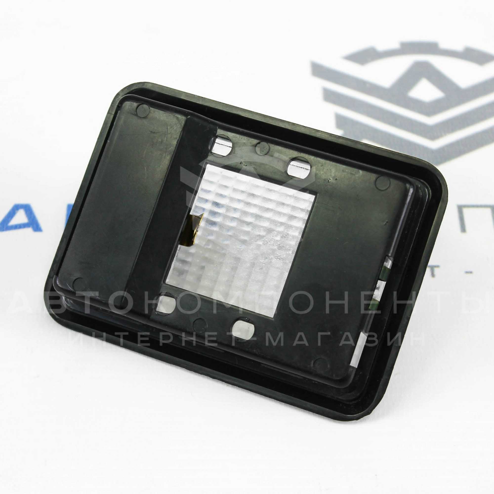 Плафон освещения салона ВАЗ 2104, 2105, 2107, Лада Нива 4х4 (черная рамка)