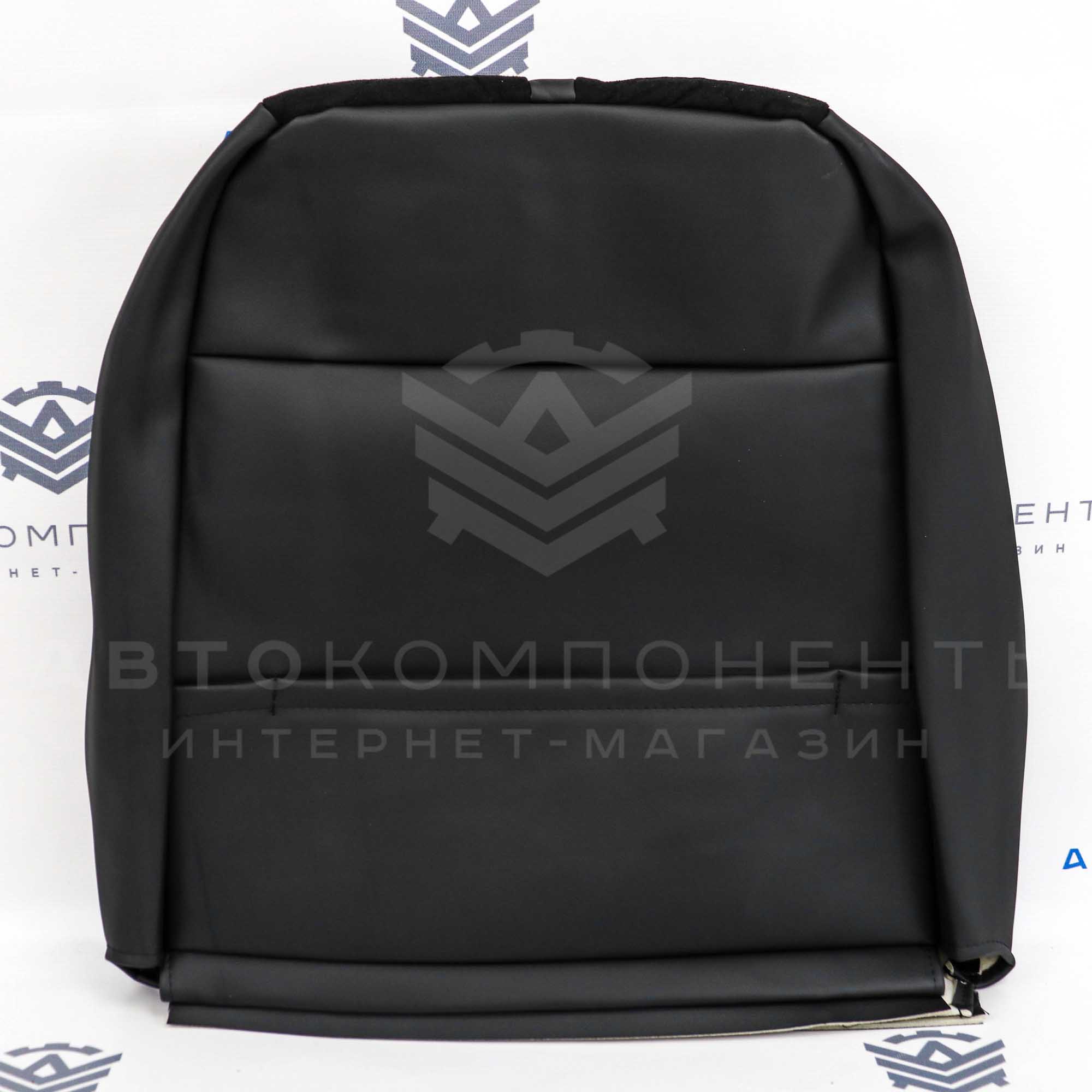 Обивки сидений Лада Приора (седан) с прострочкой "Соты" (полоса по середине)