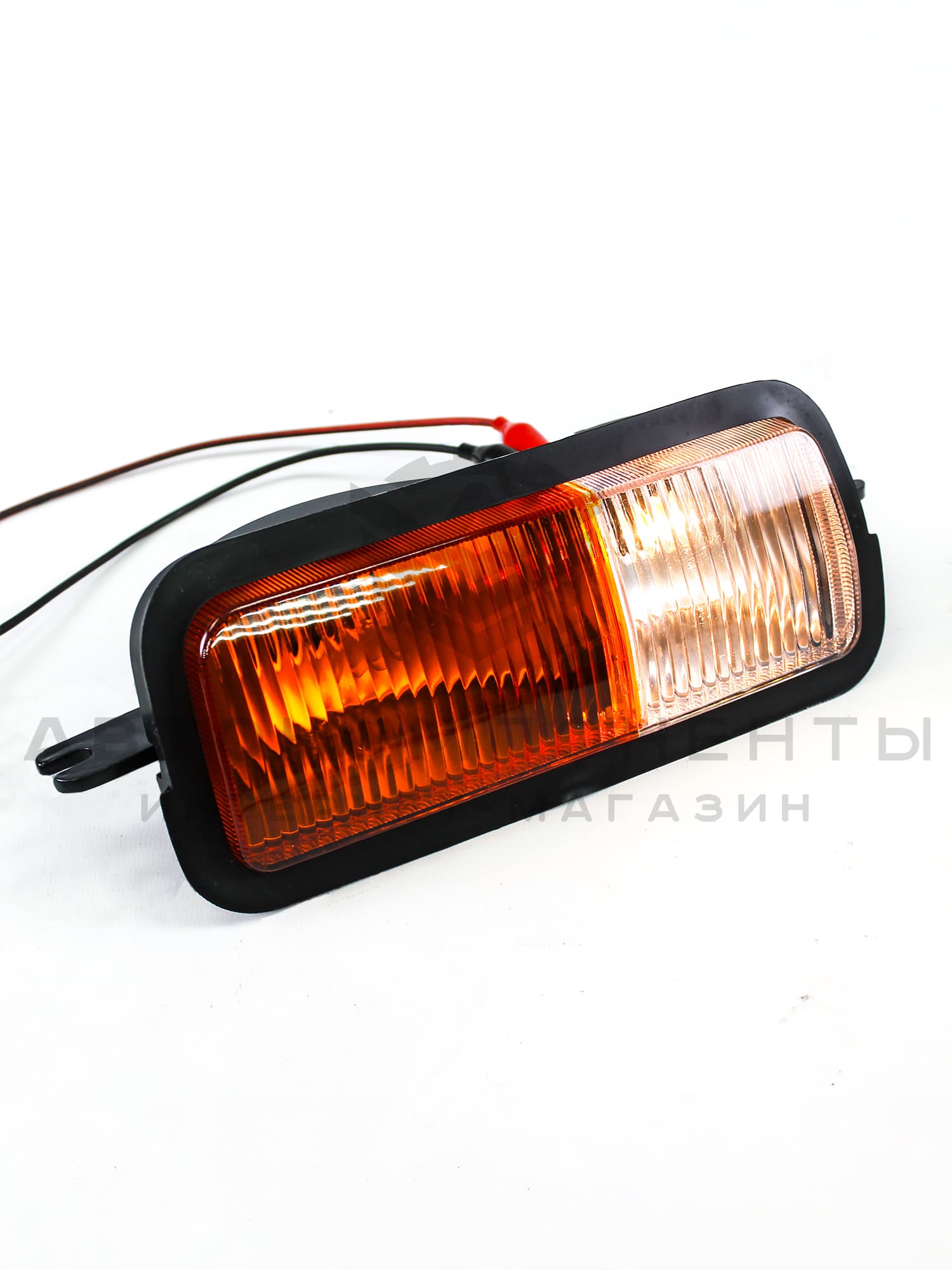 Подфарники (надфарники) с оранжевыми поворотниками (нового образца) Лада Нива 4х4