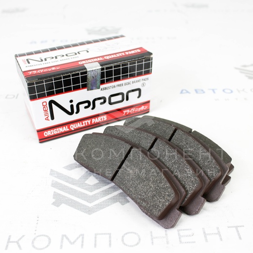 Колодки тормозные передние "Allied Nippon" (Япония) Нива 4х4, Шевроле Нива (ADB0192)