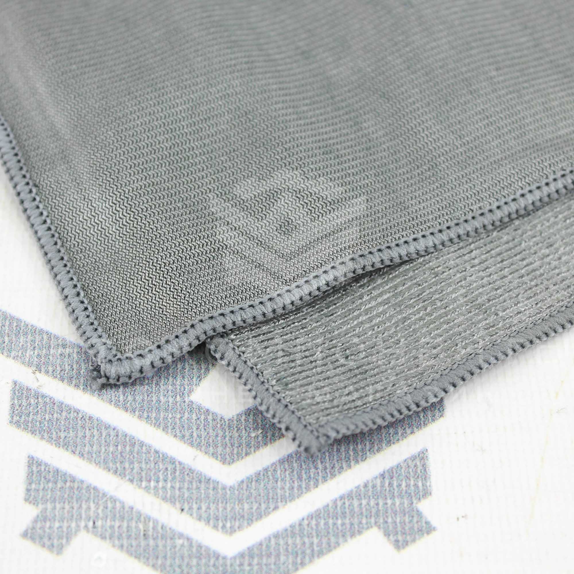 Микрофибра "Dry Monster" (серая) для стекол