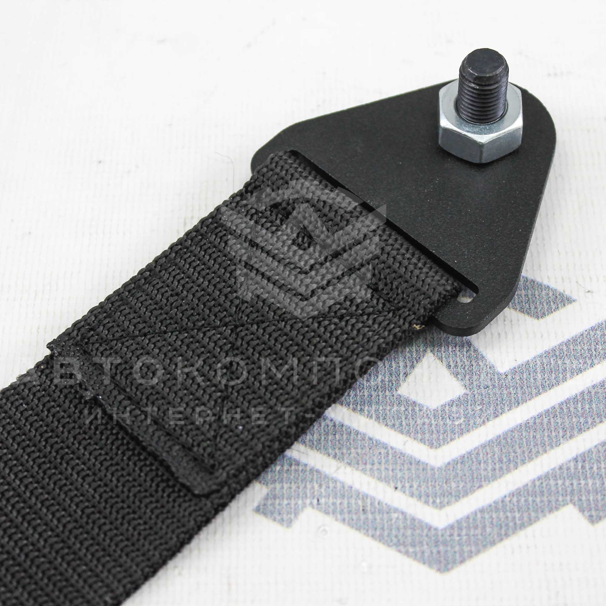 Стропа (петля) буксировочная (черная)