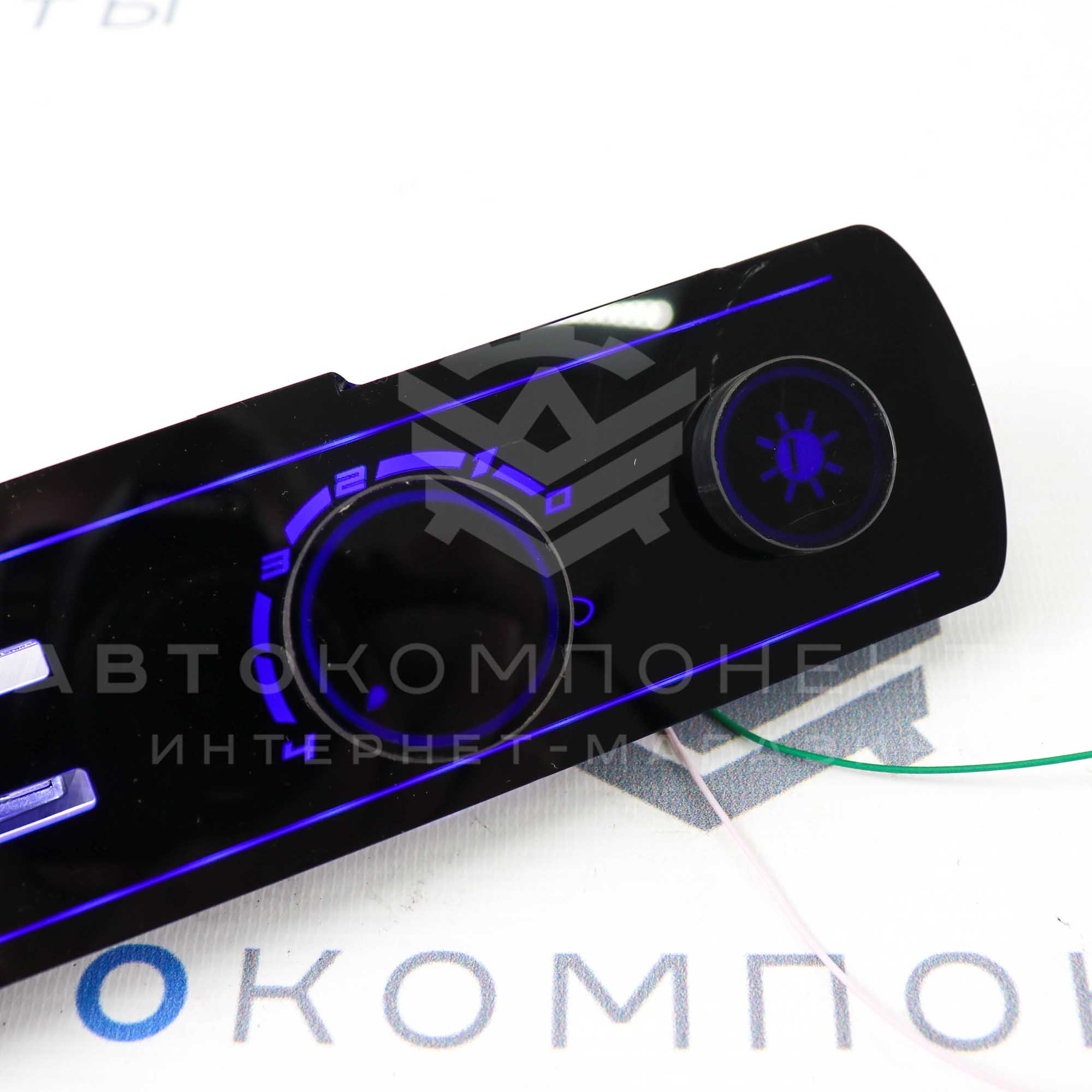 LED модуль корректора фар (удлиненный) ВАЗ 2113, 2114, 2115 (синяя подсветка)